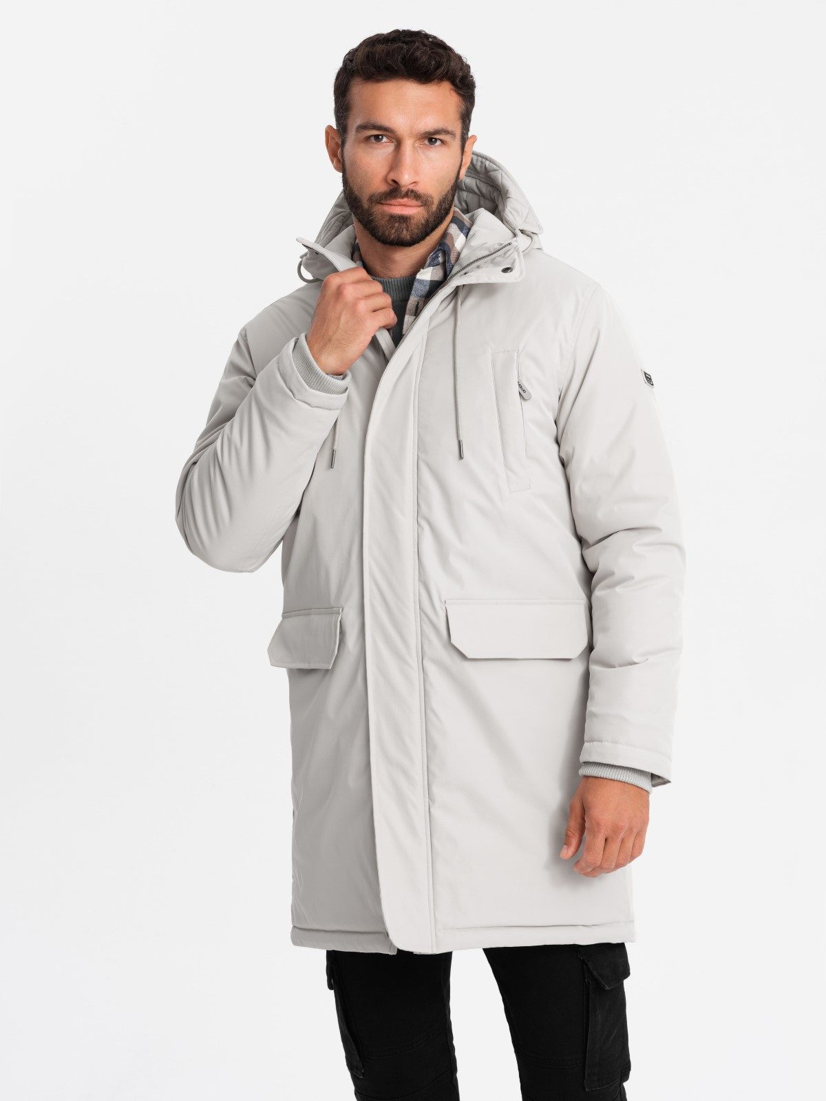 OMBRE Parka Parka-Jacke für Herren
