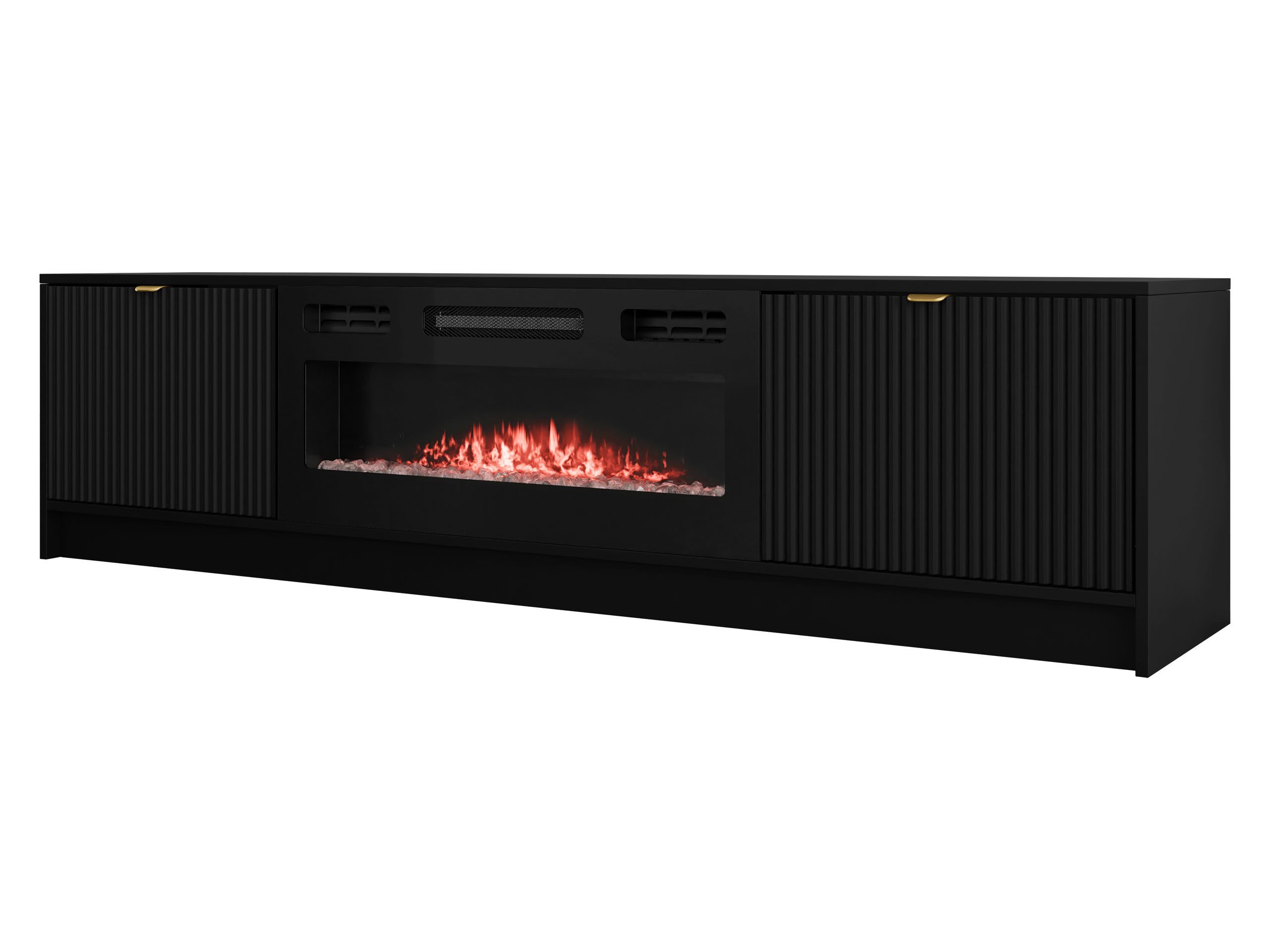 MIRJAN24 TV-Schrank Tireno mit Kamin (mit