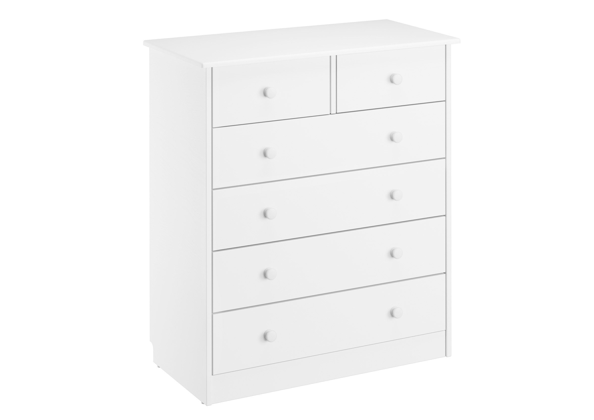 ERST-HOLZ Kommode Kommode Weiß Sideboard Anrichte