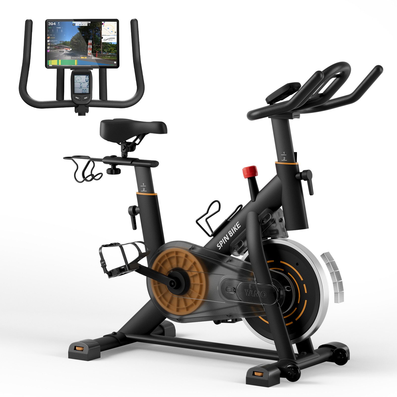 YAMO Speedbike YK10 Heimtrainer Fitnessbike mit
