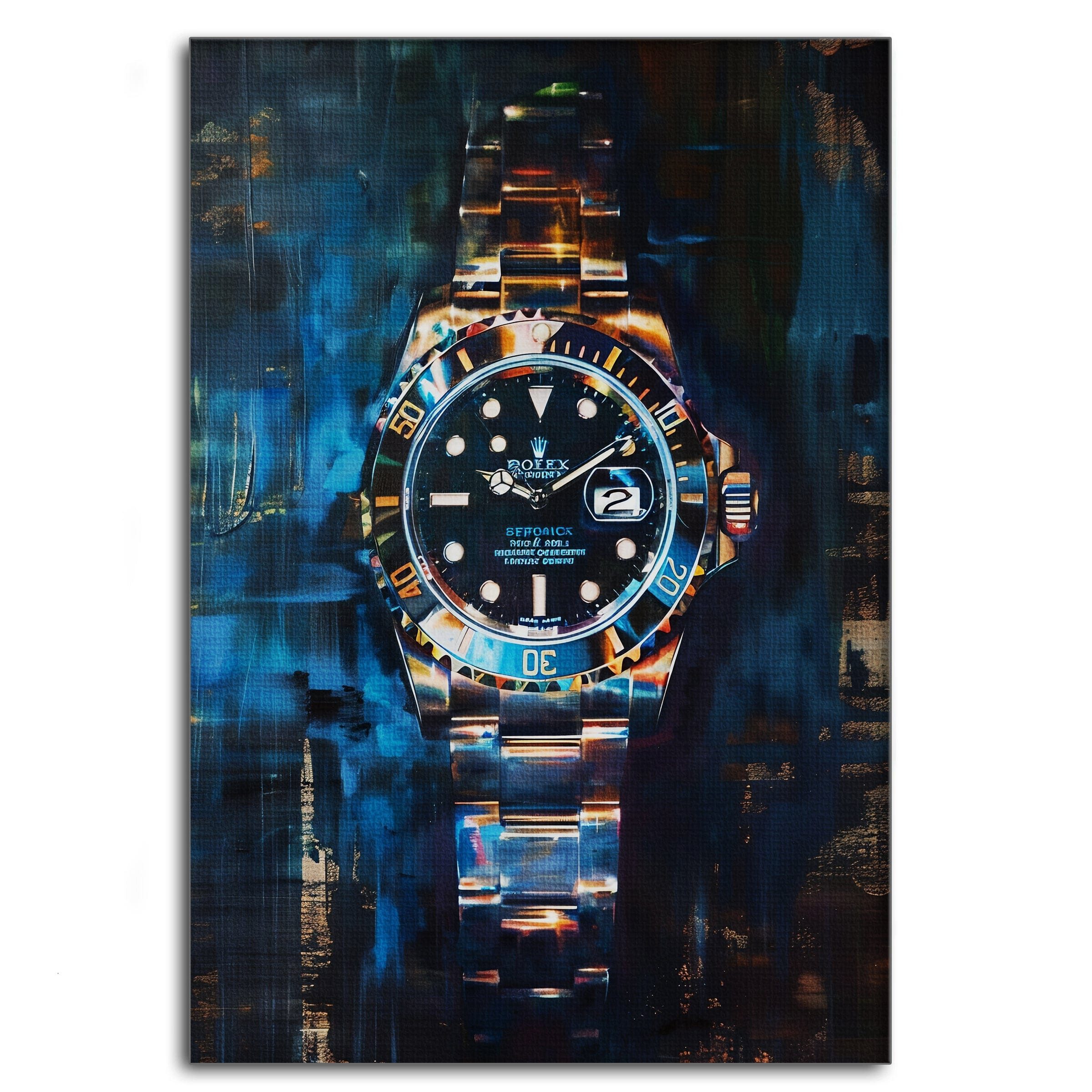 SimpleCanvas Wandbild 10 past Rolex V2
