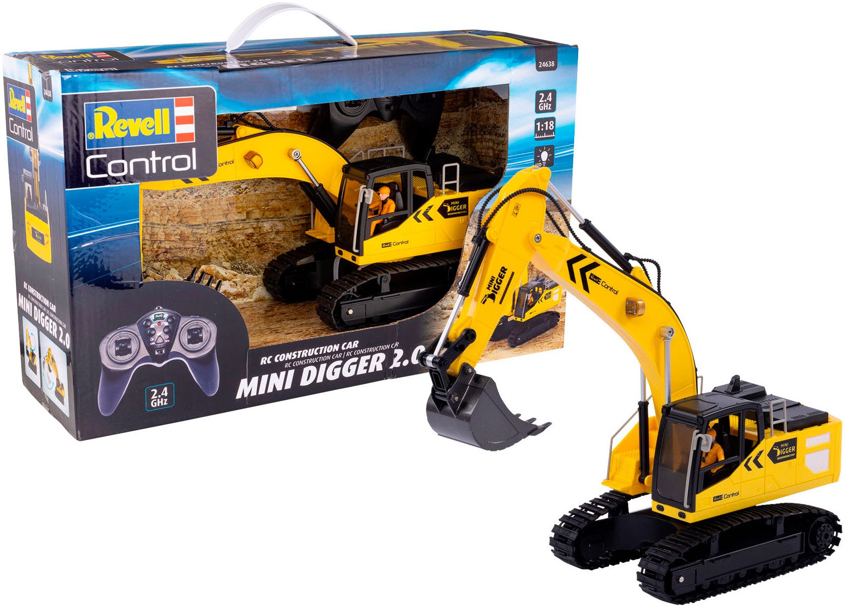 Revell® RC-Bagger Revell® control, Mini Digger