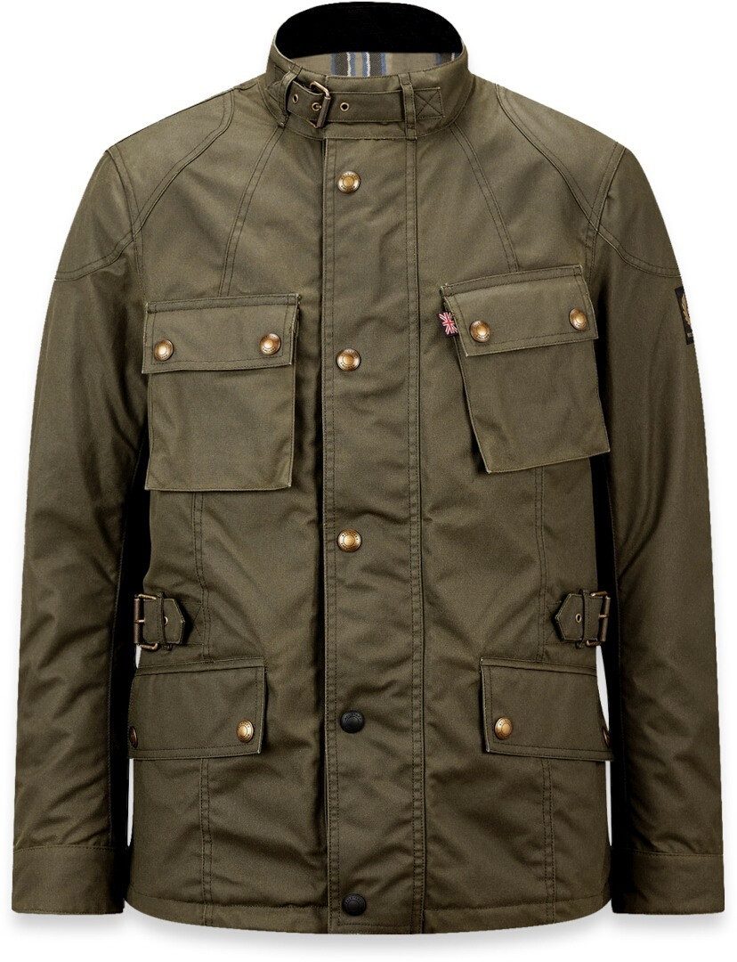 Belstaff Motorradjacke Crosby wasserdichte Motorrad Wachsjacke