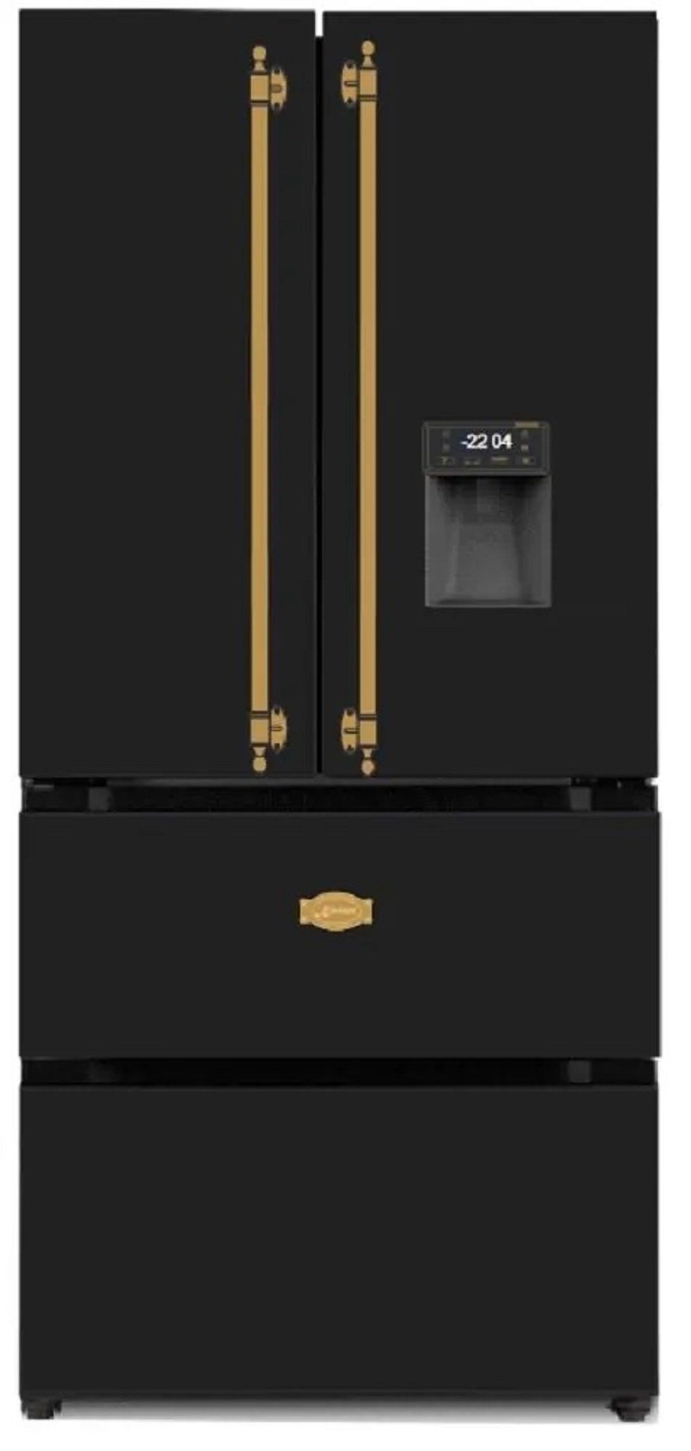 Kaiser Küchengeräte Side-by-Side Retro Kühlschrank, No