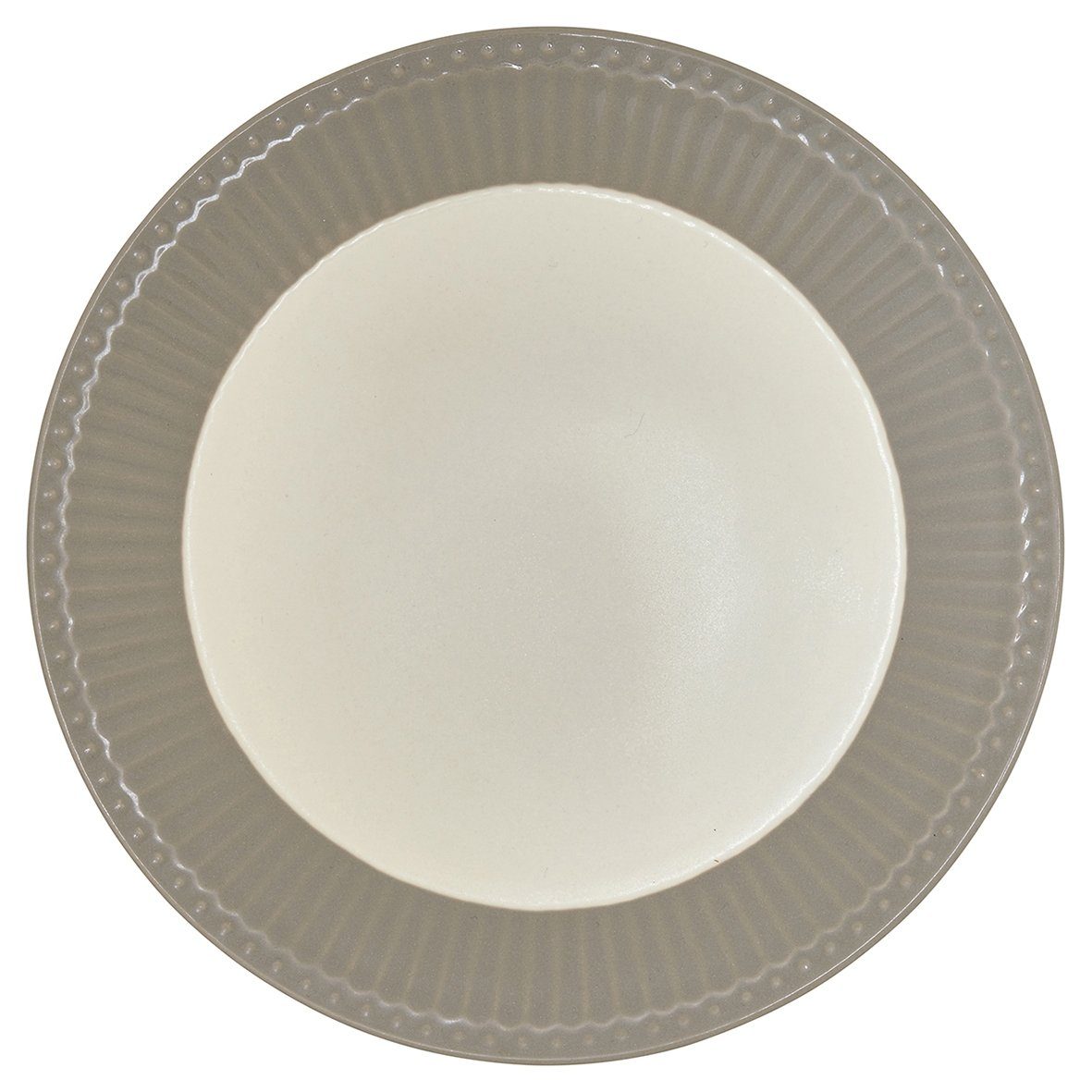 Greengate Frühstücksteller Alice Frühstücksteller warm grey