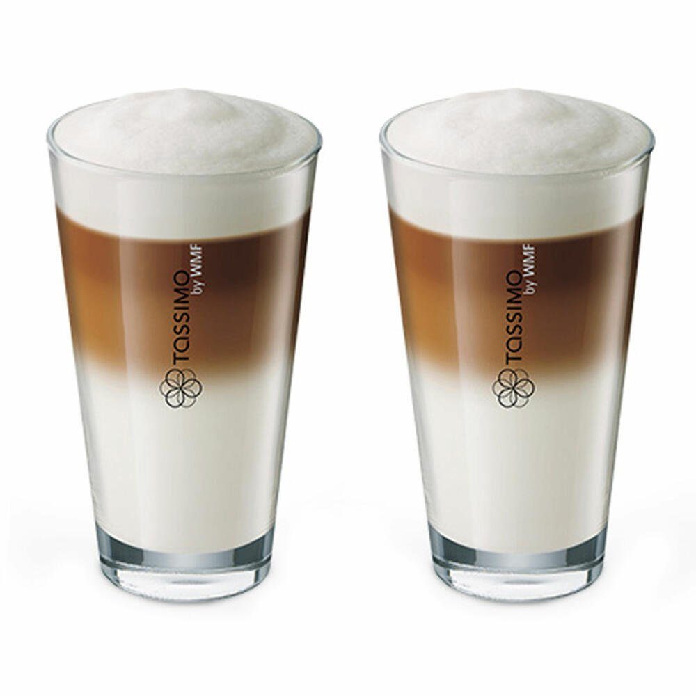 TASSIMO Latte-Macchiato-Glas by WMF, 2er Pack,
