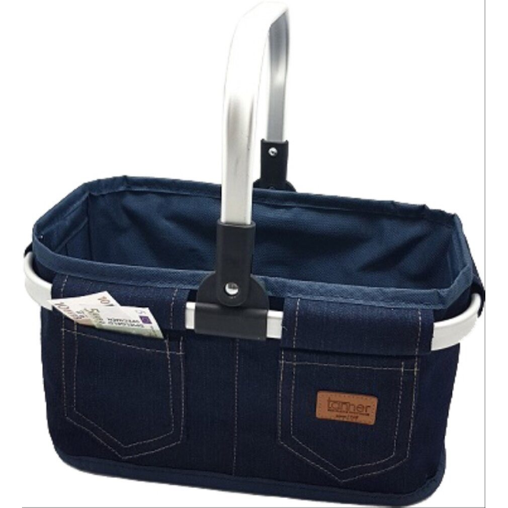Tanner Spielgeschirr Einkaufskorb Jeans, leer