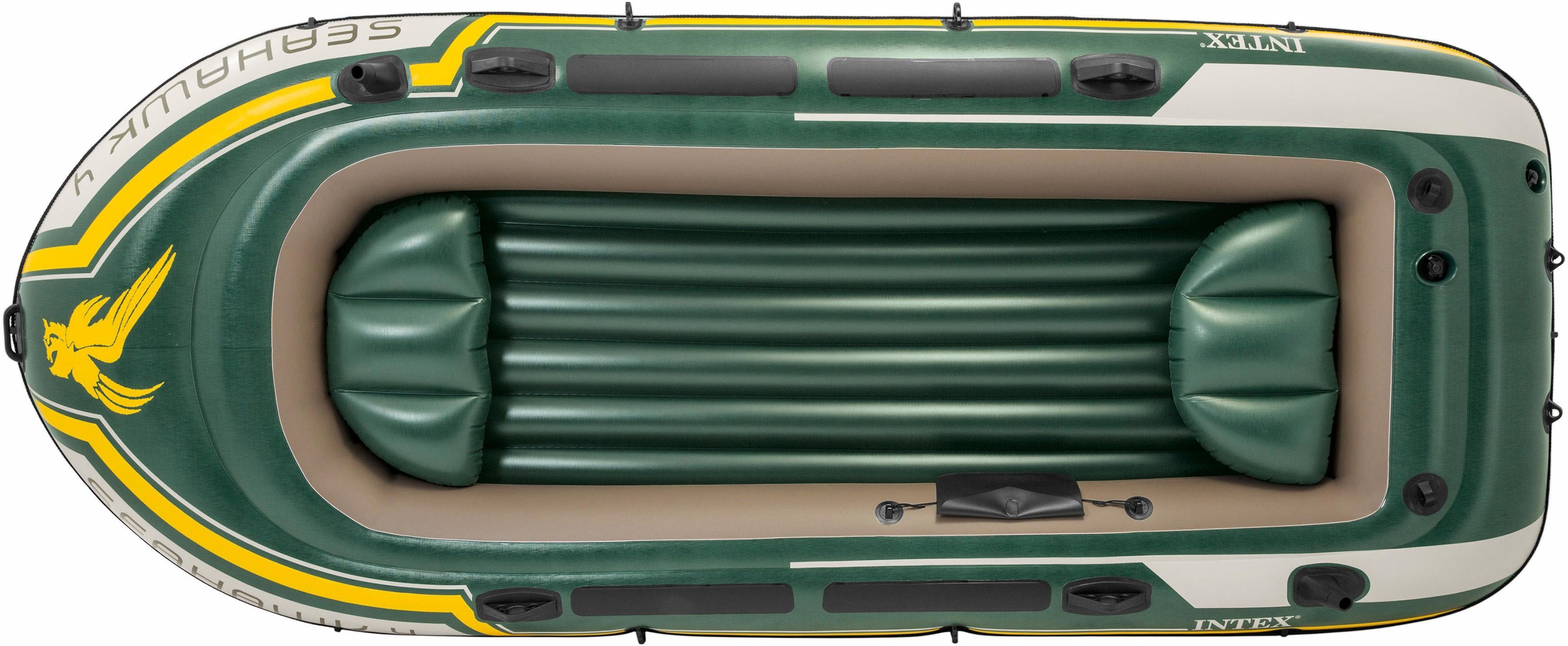 Intex Schlauchboot Seahawk 4, (Set, -,