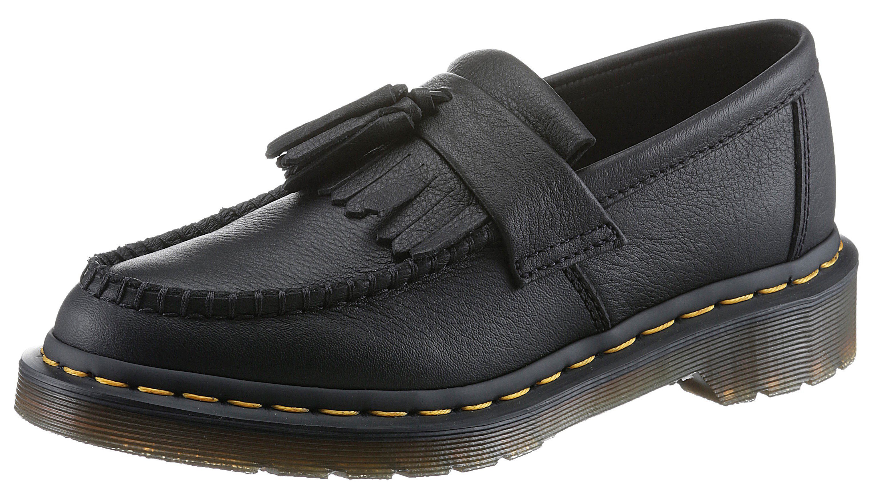 DR. MARTENS Black Virginia Adrian Mokassin