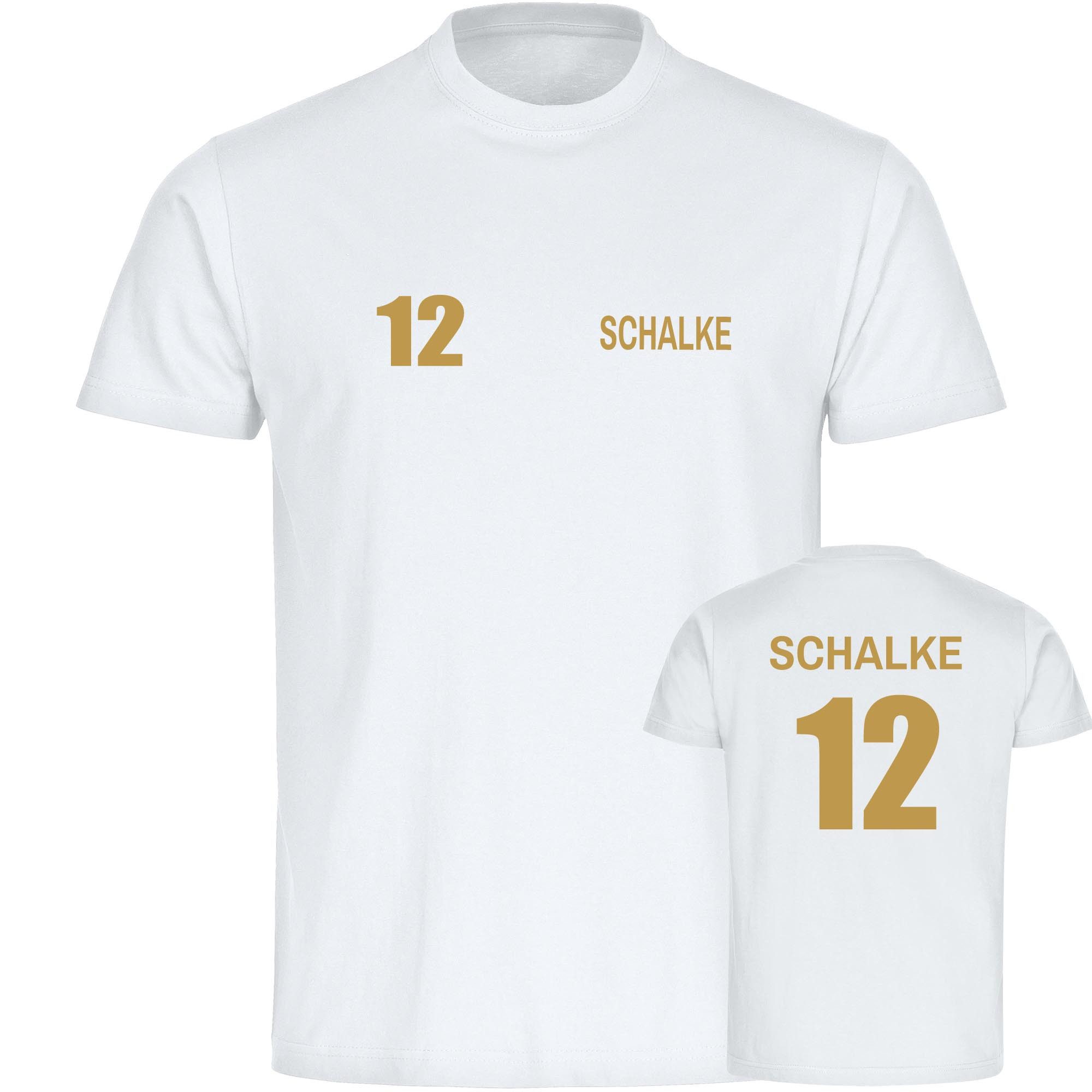 multifanshop T-Shirt Herren Schalke - Trikot
