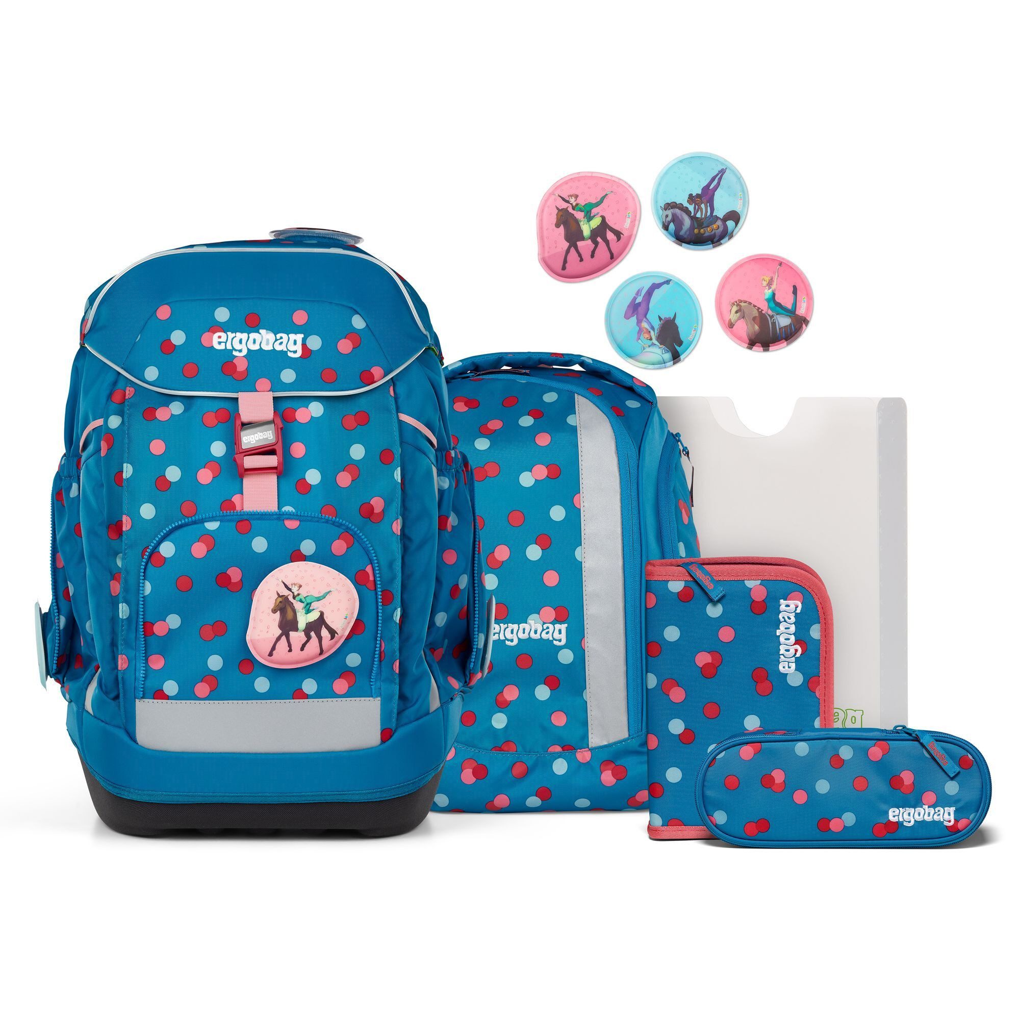 ergobag Schulranzen Maxi, Polyester