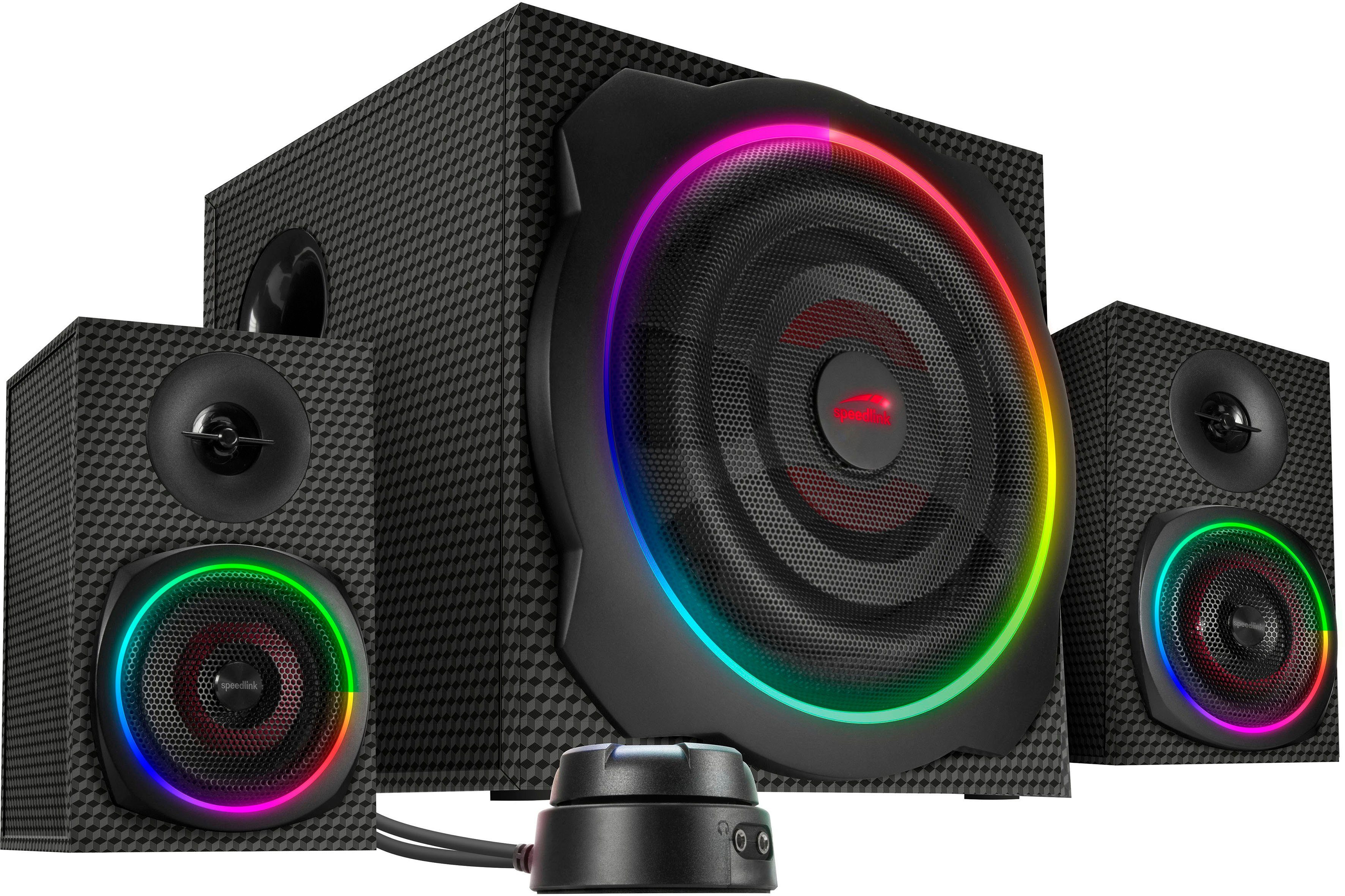 Speedlink GRAVITY CARBON RGB Subwoofer System
