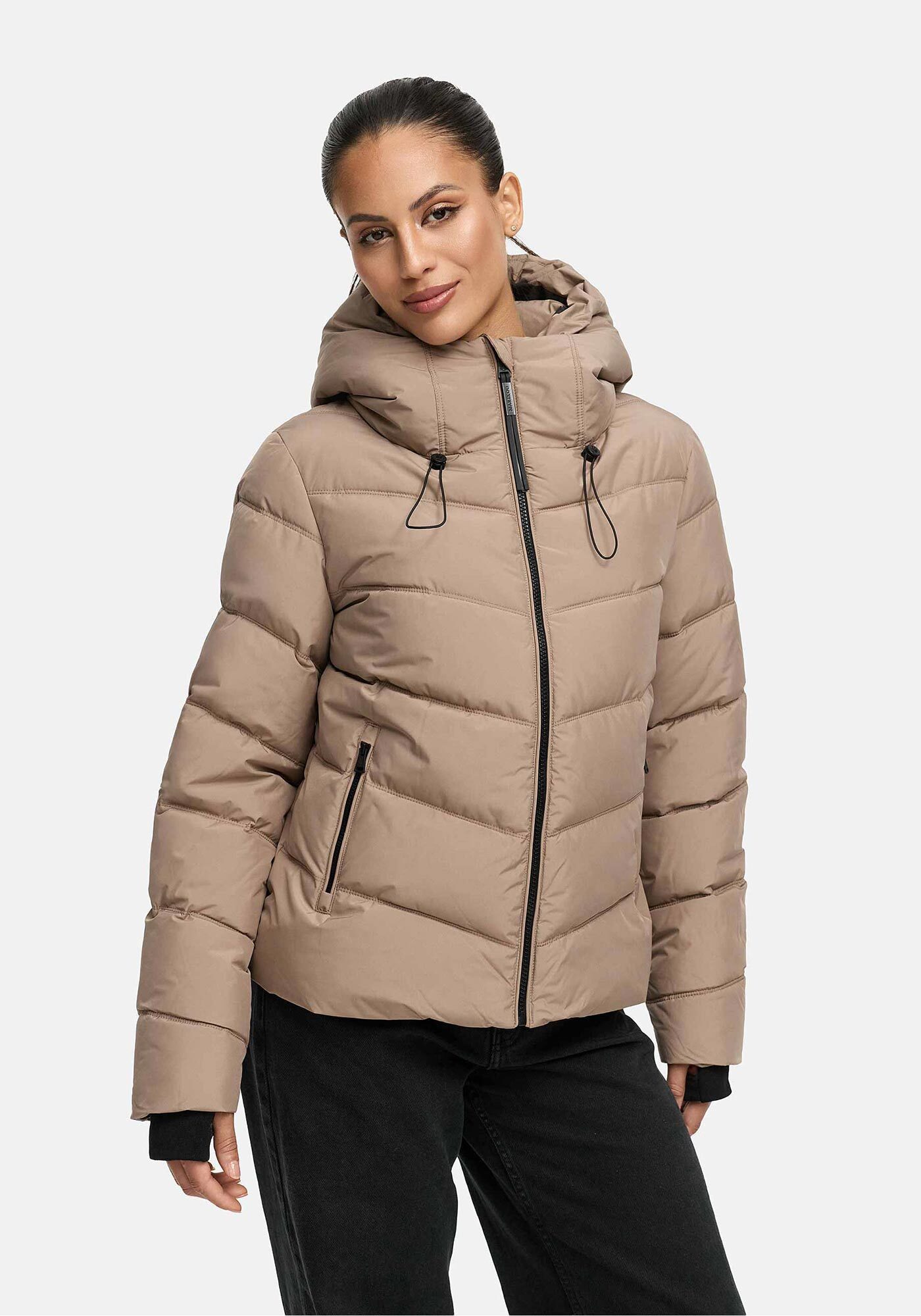Marikoo Winterjacke Yukanii Kurze Winterjacke mit