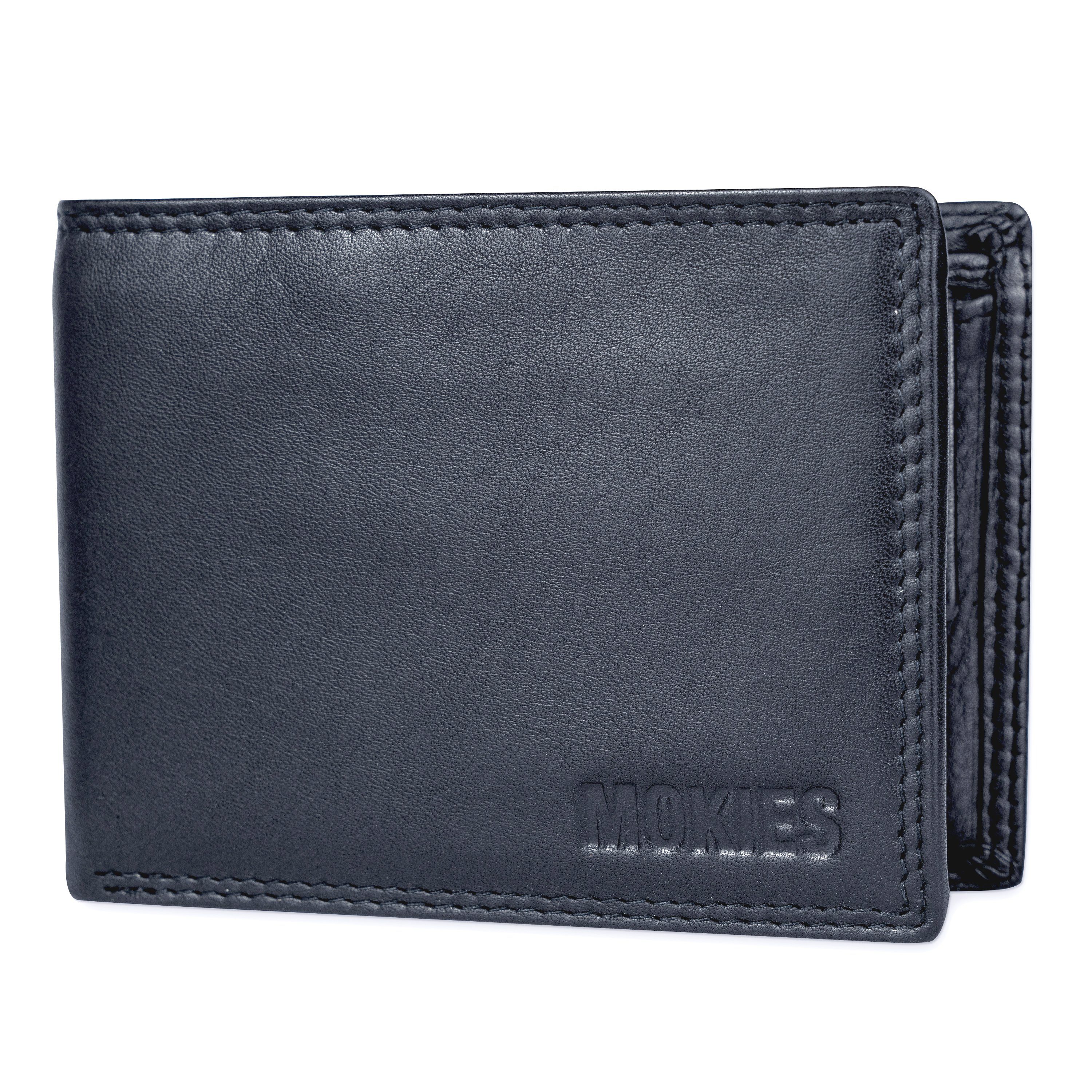 MOKIES Geldbörse Herren Portemonnaie G305 Nappa
