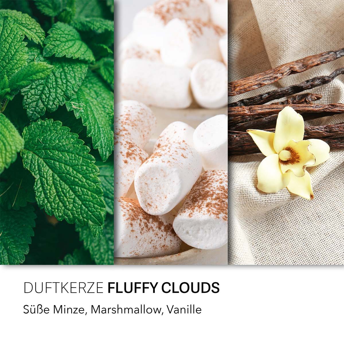 HARIBO Duftkerze Haribo Fluffy Clouds -