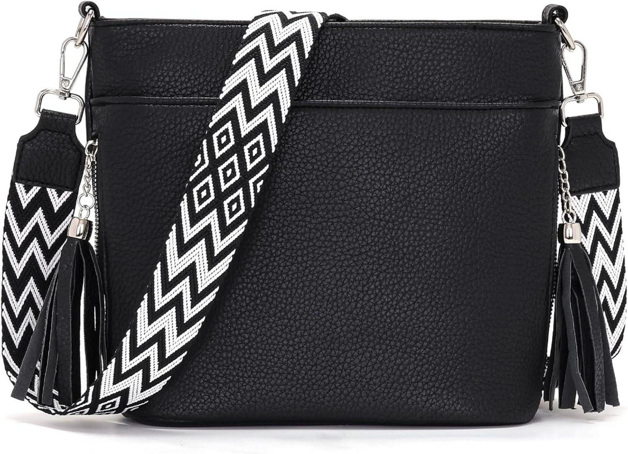 LuxusKollektion Umhängetasche Umhängetasche Damen Leder Mittelgroß