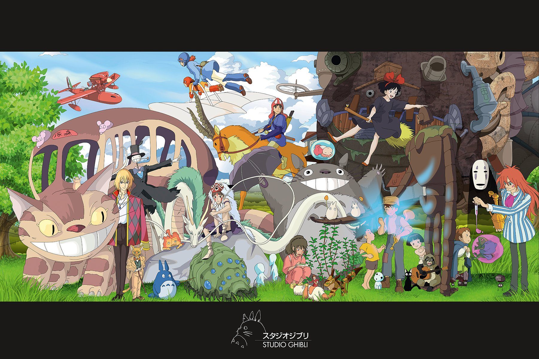 Close Up Poster Studio Ghibli Poster