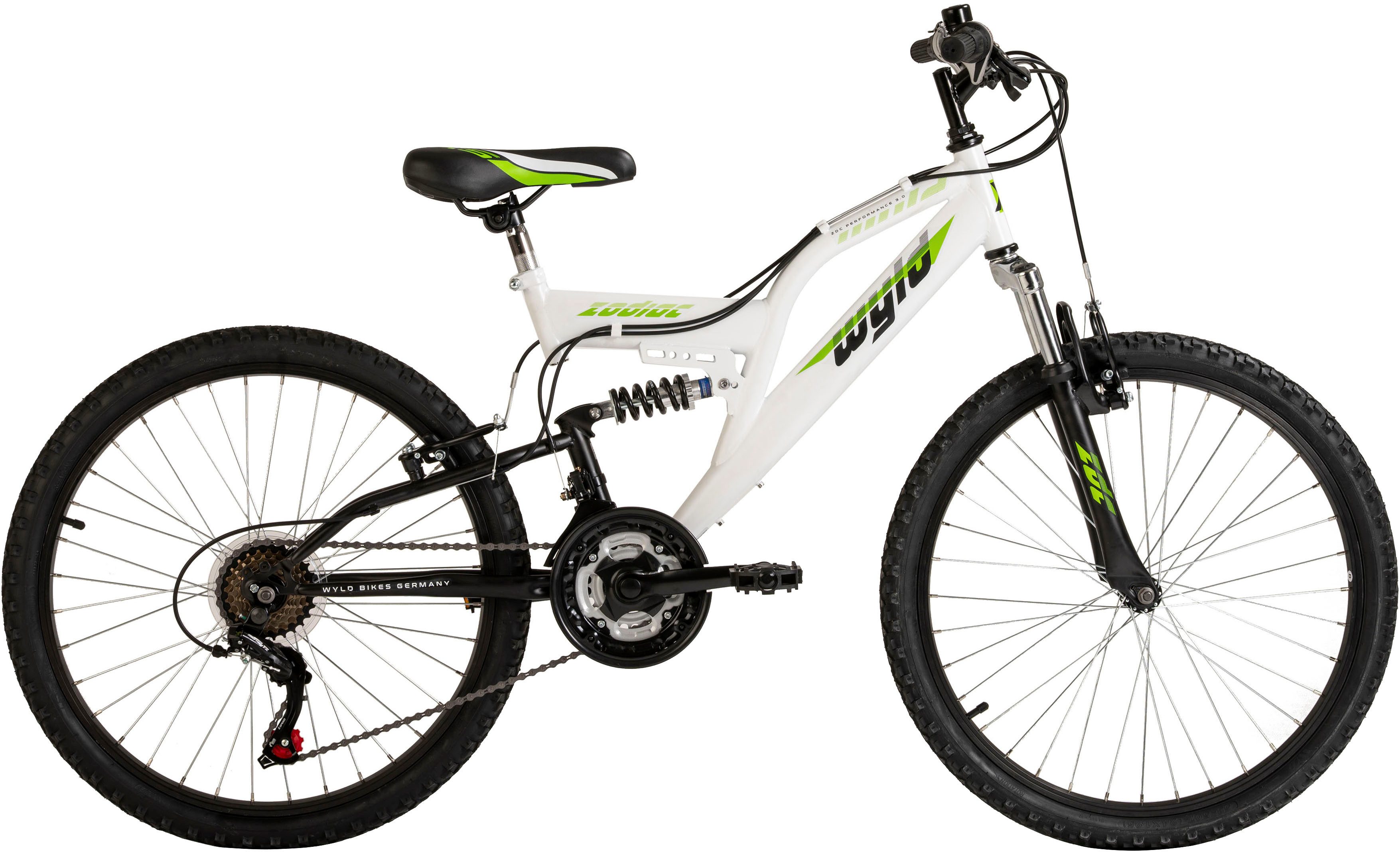 WYLD Kinderfahrrad Kinder-Mountainbike Fully 24'' Zodiac
