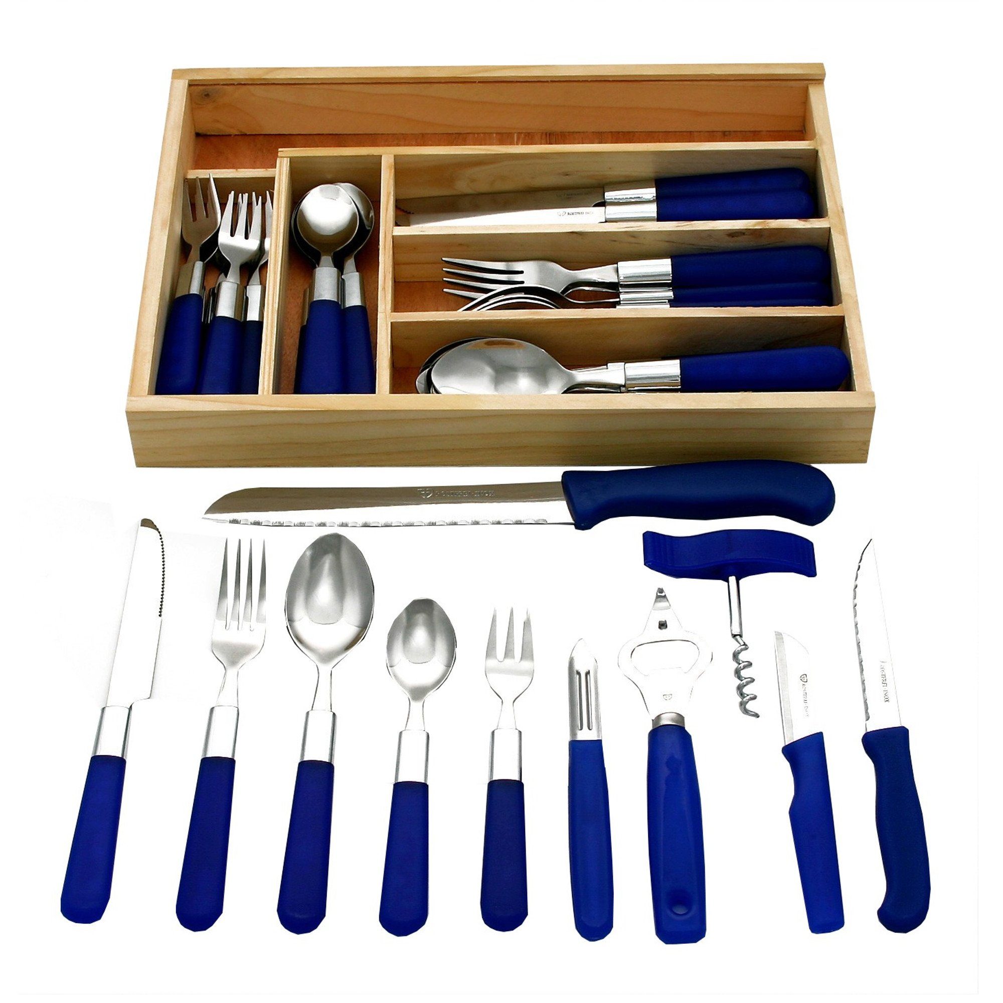 GRÄWE Besteck-Set GRÄWE 37-teiliges Starter-Set mit