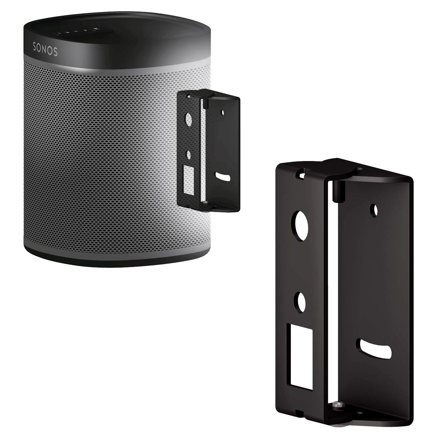 Hama Lautsprecher-Wandhalterung Wandhalterung für Sonos PLAY:1