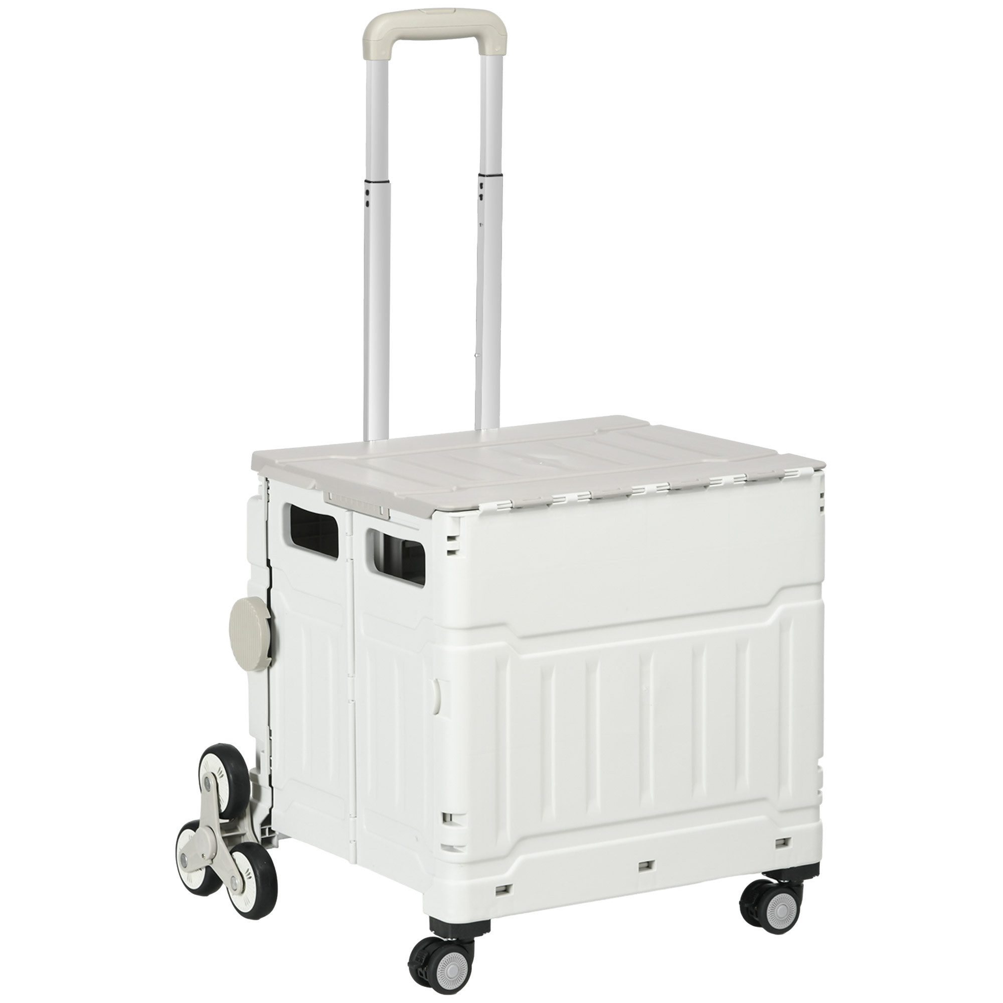 DOPWii Einkaufstrolley Einkaufswagen Einkaufstrolley, Treppensteiger, klappbar,