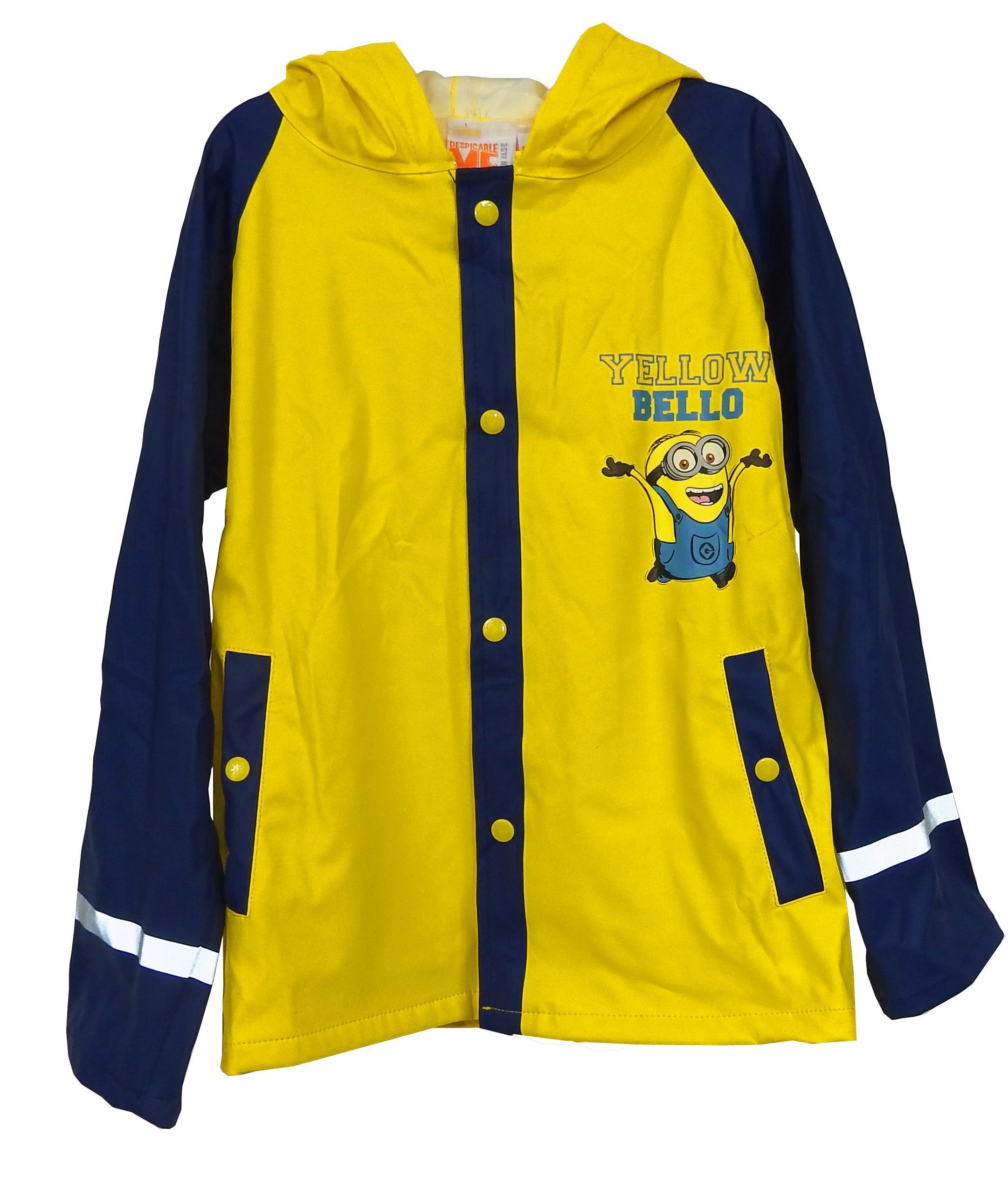 Minions Regenjacke Kinder Outdoor Buddel Matsch