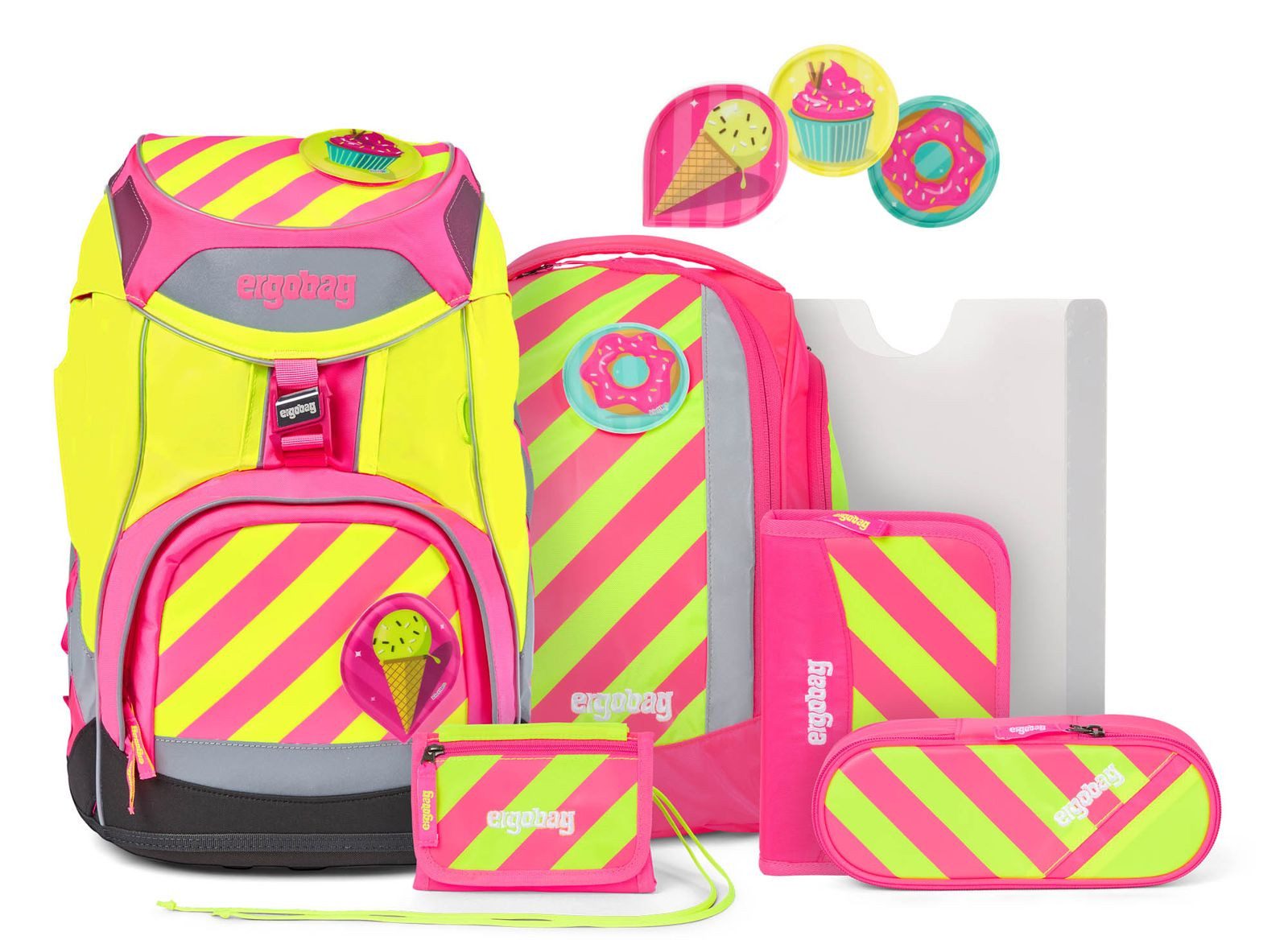 ergobag Schulranzen (Set, 6-tlg)
