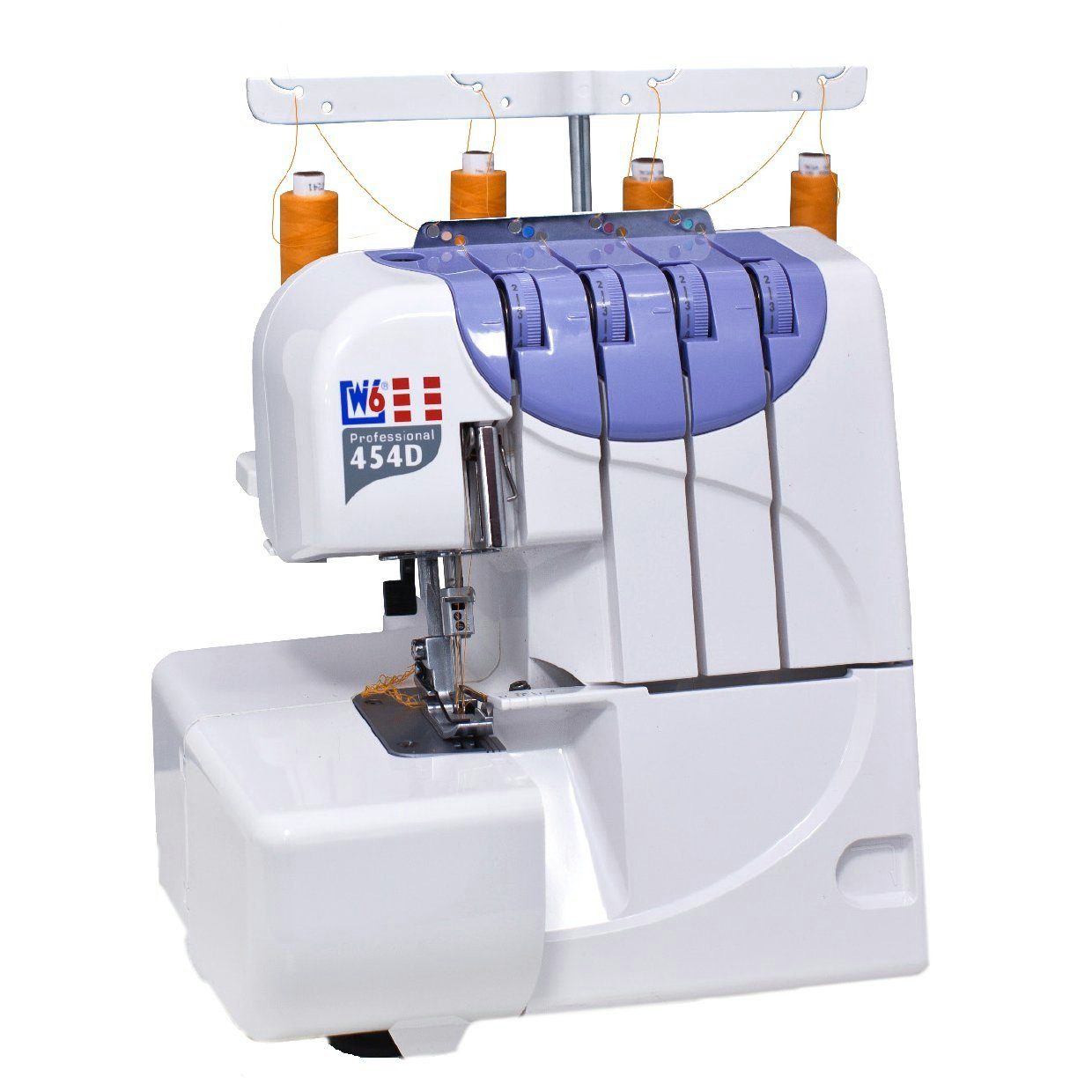 W6 WERTARBEIT Overlock-Nähmaschine W6 N 454D,