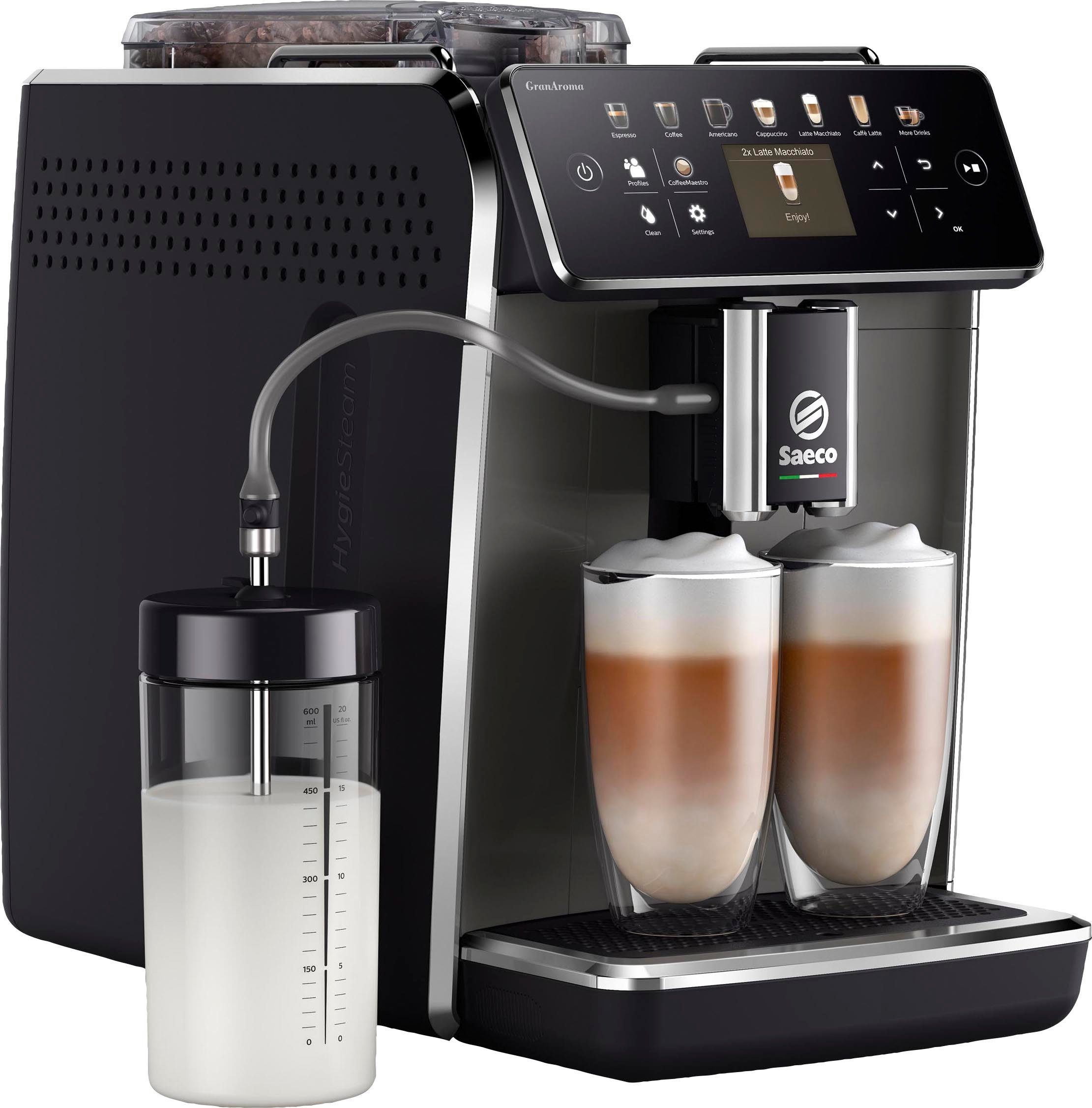 Saeco Kaffeevollautomat GranAroma SM6580/50, 14 Kaffeespezialitäten,