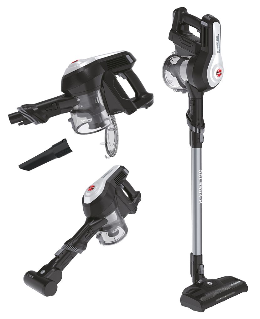 Hoover Akku-Hand-und Stielstaubsauger HF122BPT 011, Beutellos,