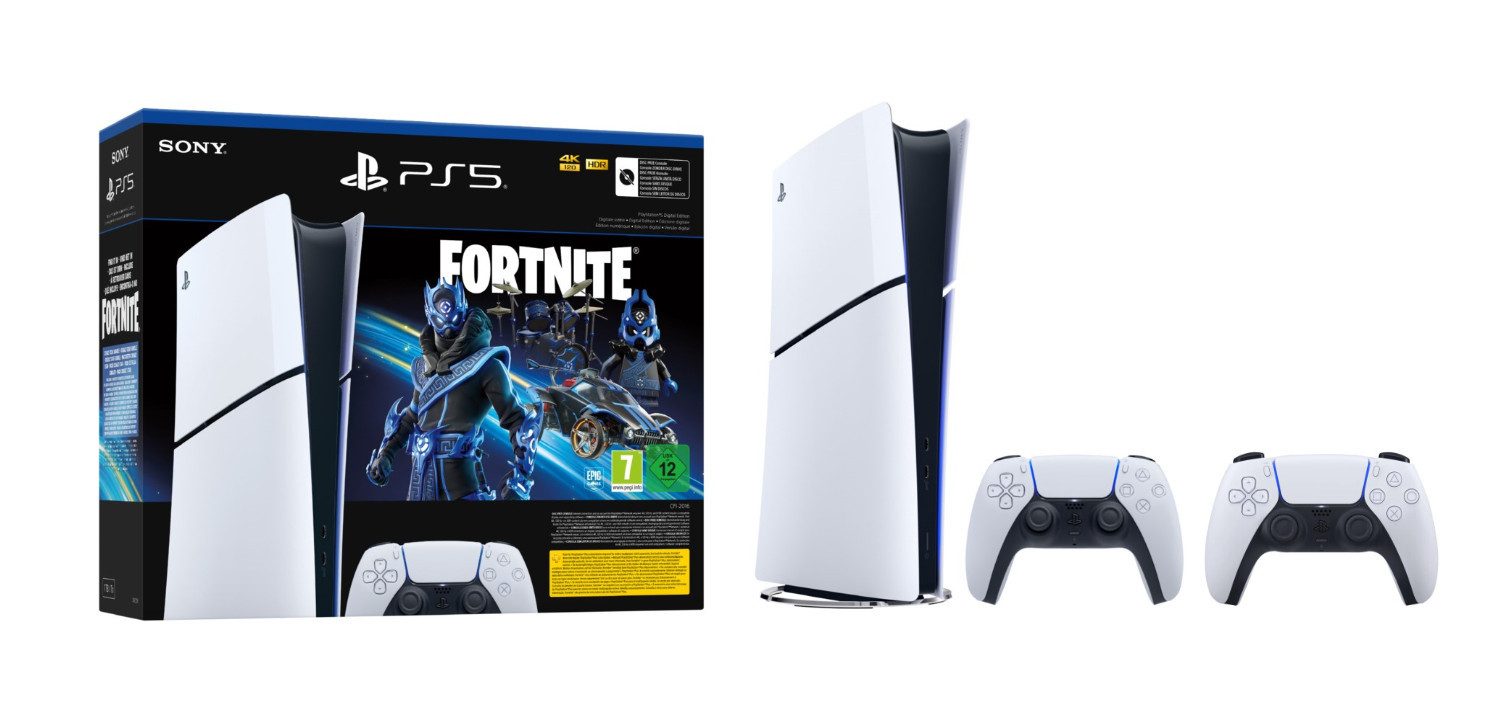 Playstation 5 Digital Slim Edition, Fortnite®