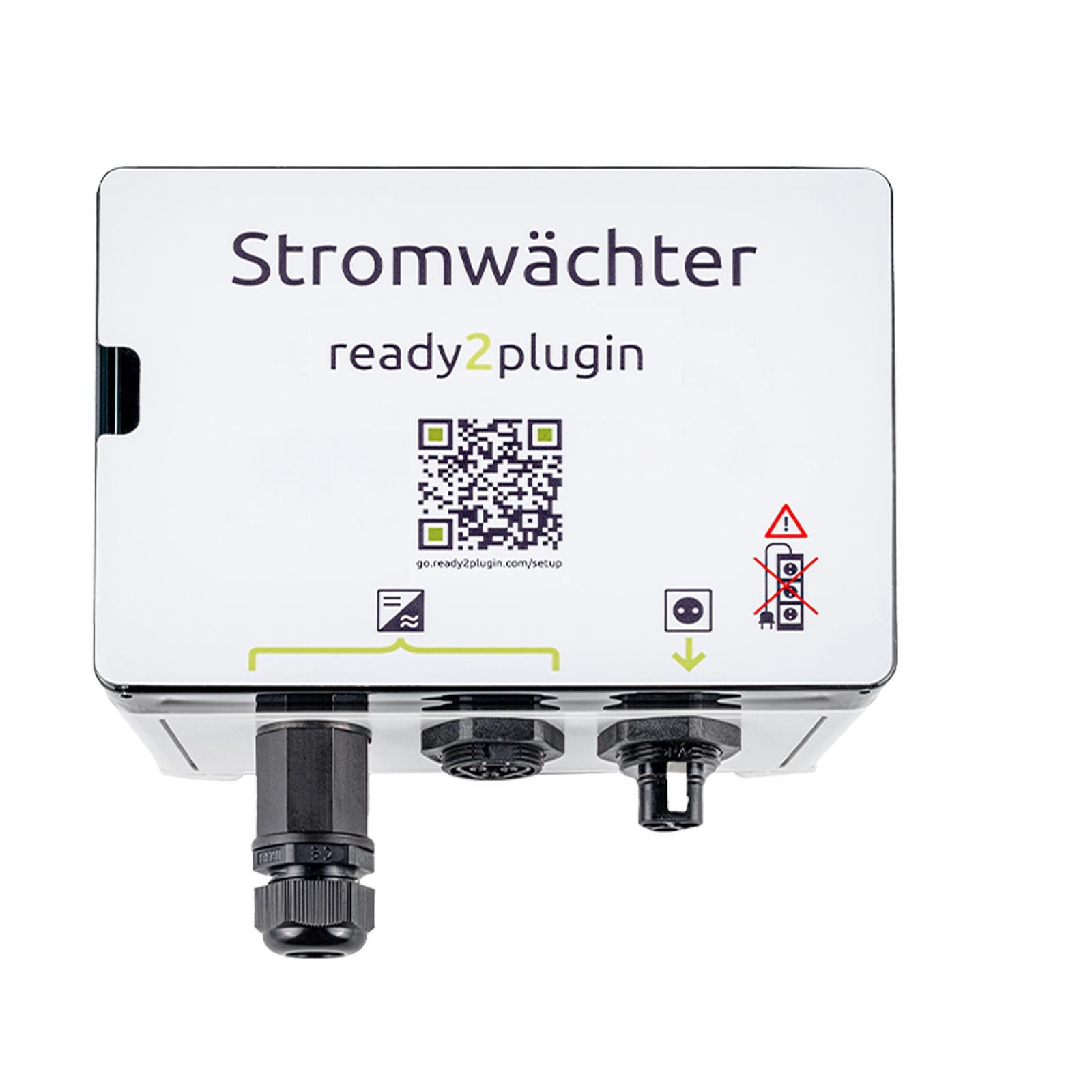 TerraLumen Solaranlage Ready2Plugin Stromwächter, (Effiziente Sicherheit