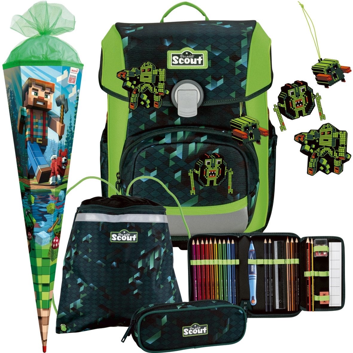 Scout Schulranzen Jungen 1.Klasse in unterschiedlichen
