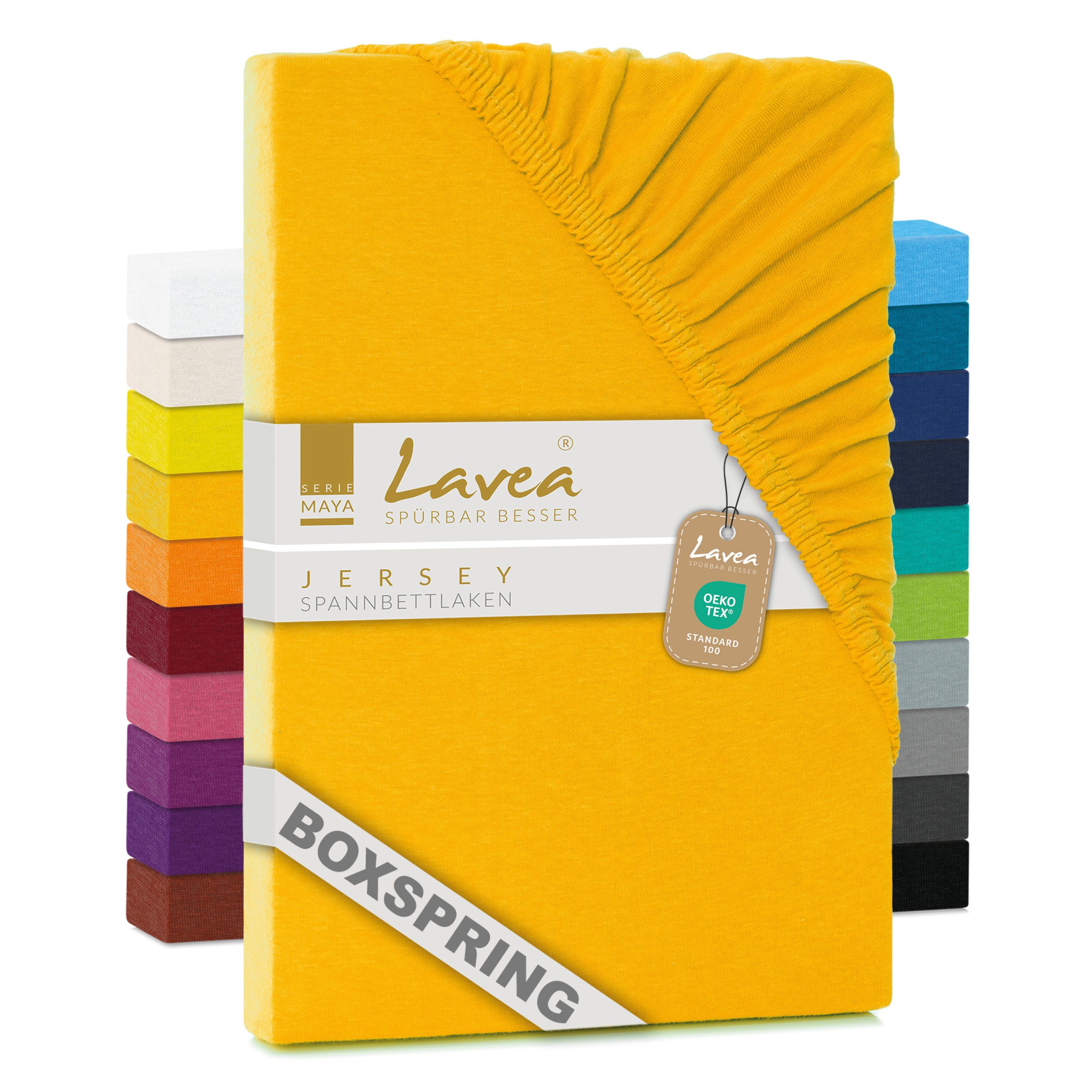 Lavea Spannbettlaken Maya, in Gr. 60x140,