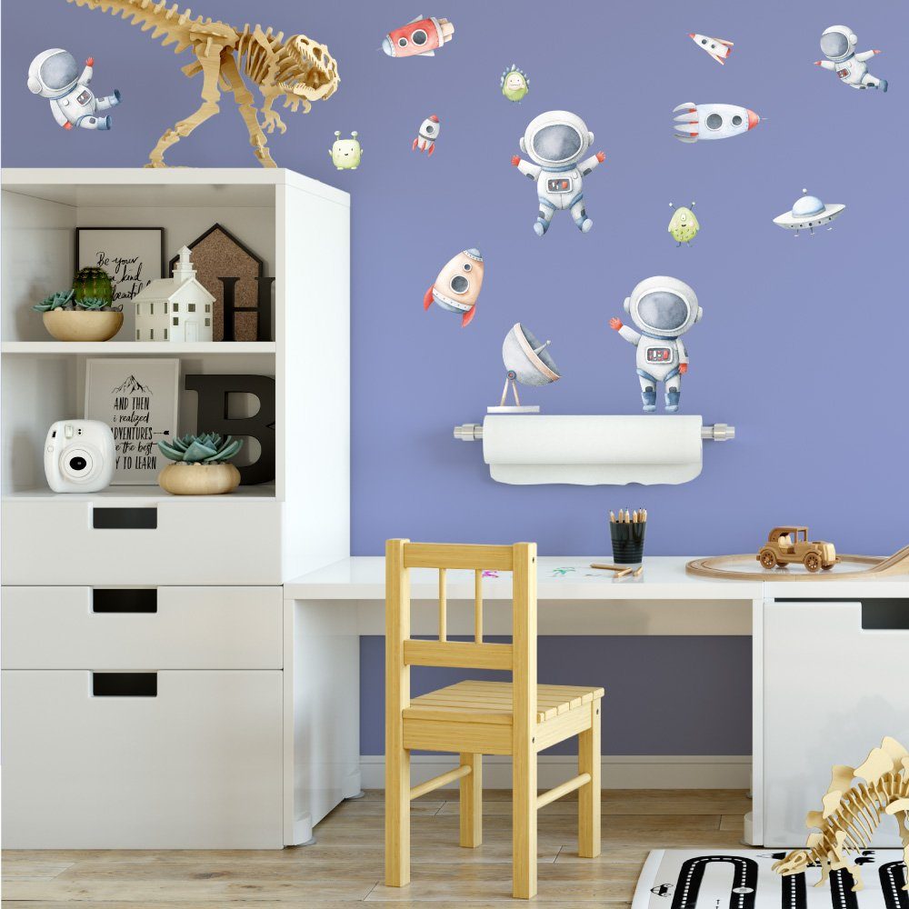 Sunnywall Wandtattoo Astronaut - Wandtattoo Kinderzimmer