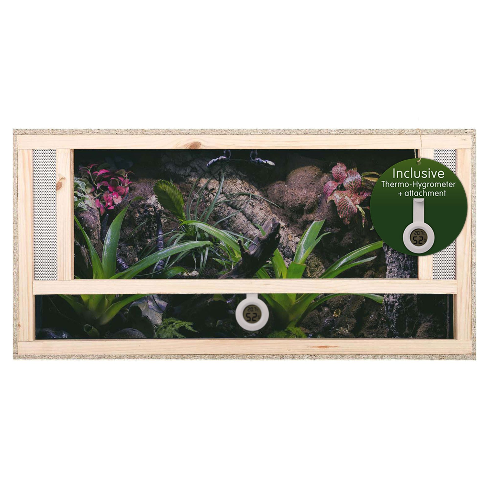 Repiterra Terrarium Terrarium mit Frontbelüftung 100x50x50