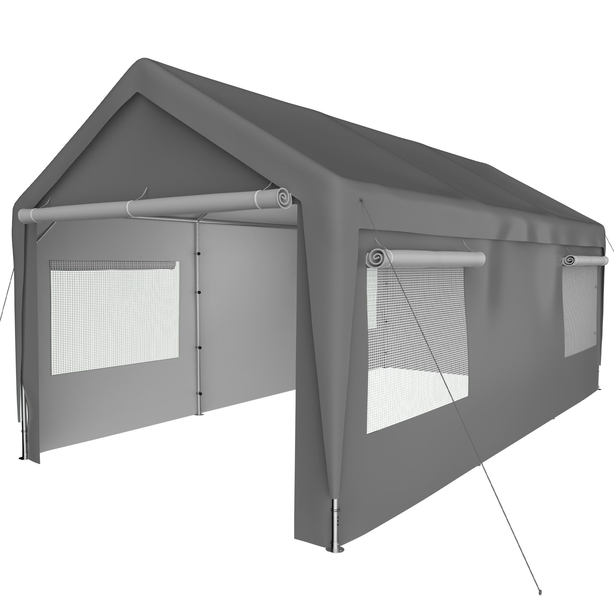 Gotagee Vorzelt Carport Garage Zelt 3x6m