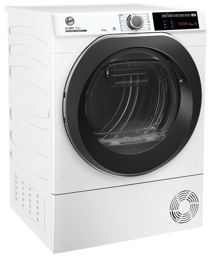 Hoover Wärmepumpentrockner NDEH10A2TCBEXS-S, WiFi + Bluetooth-Technologie