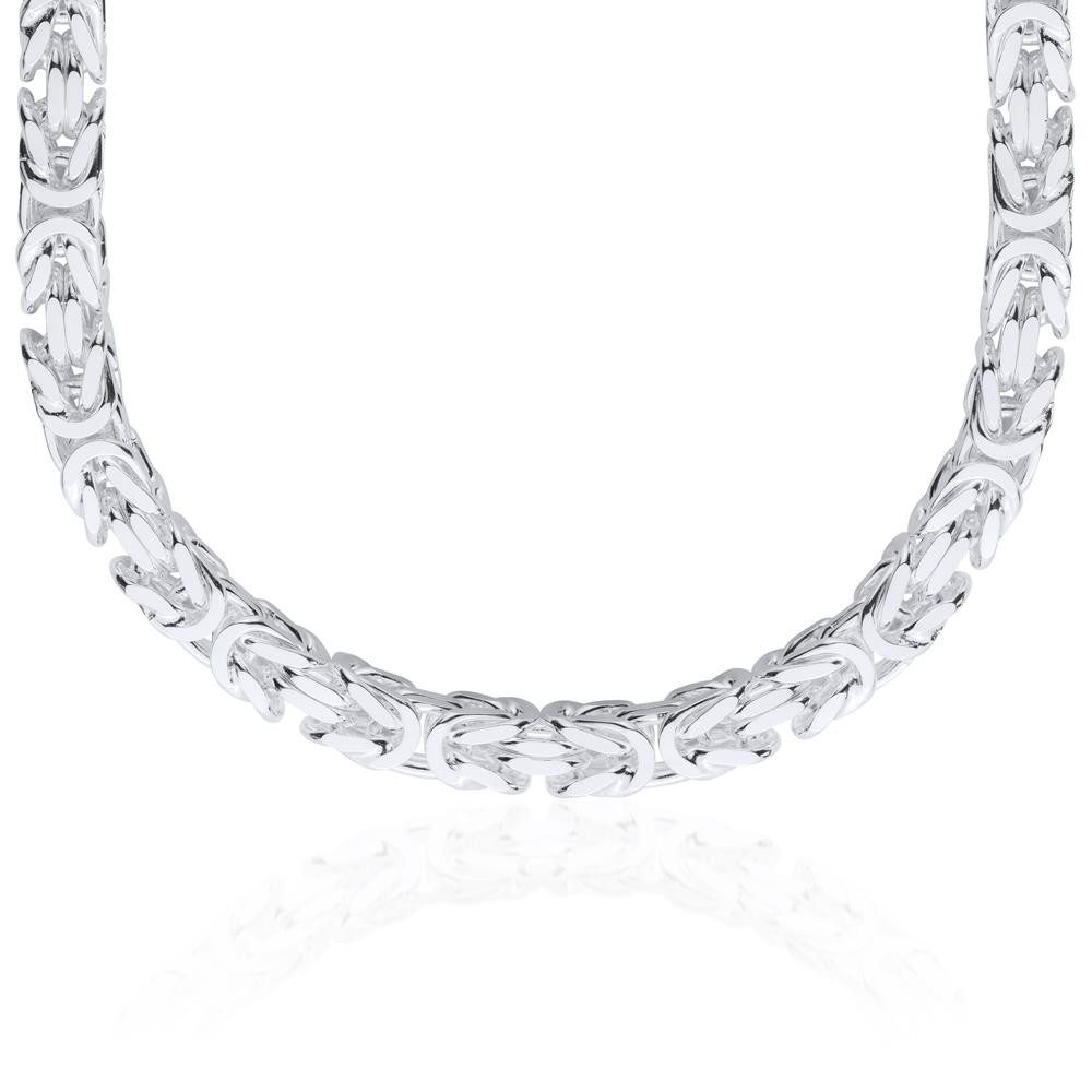 JEWLIX Silberkette Königskette aus 925er Sterlingsilber