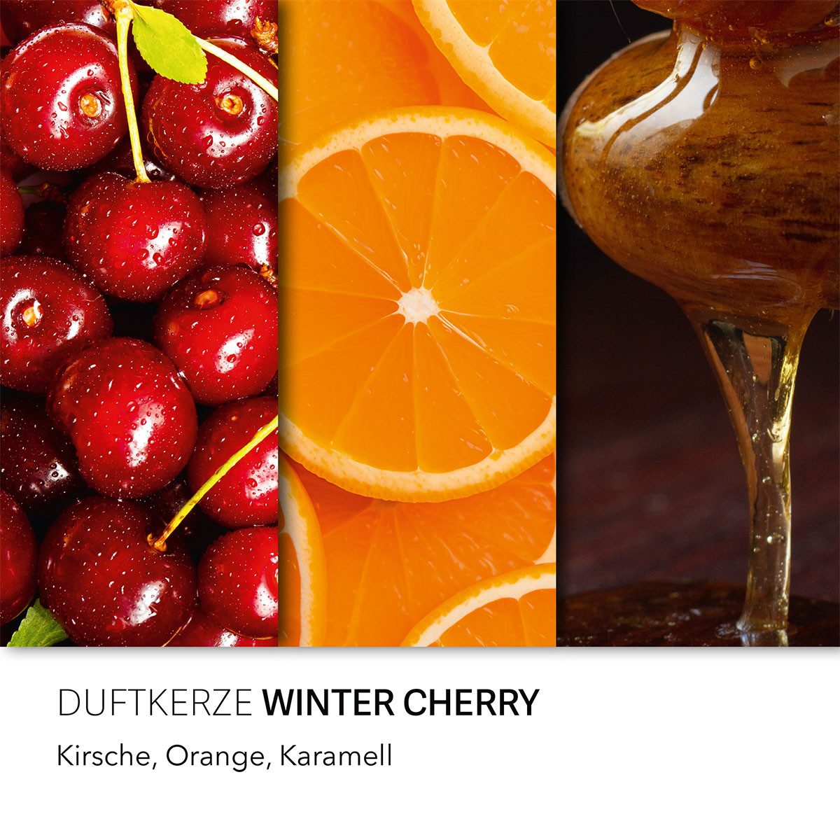 HARIBO Duftkerze Haribo Winter Cherry -