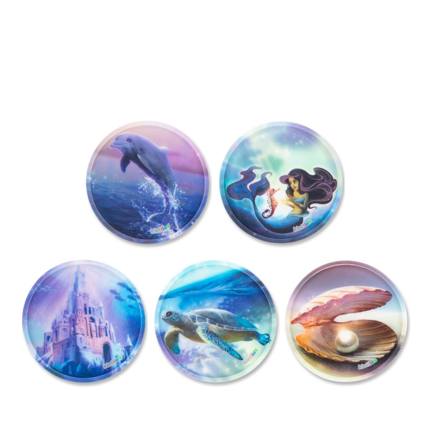 ergobag Schulranzen Kletties Meerjungfrau 5-tlg. (5-teilig),