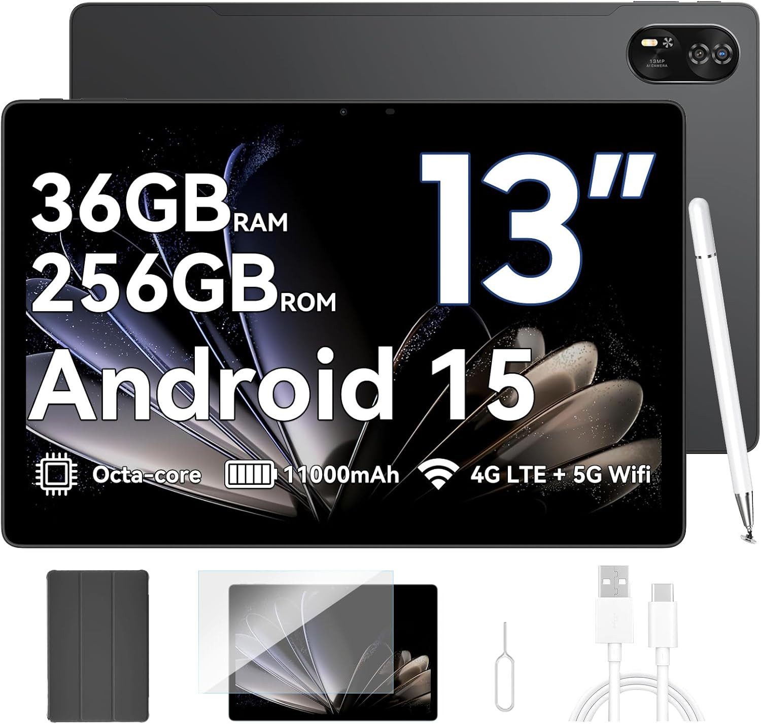 blackview Mega8 13' 4G LTE 12GB+512GB/256GB