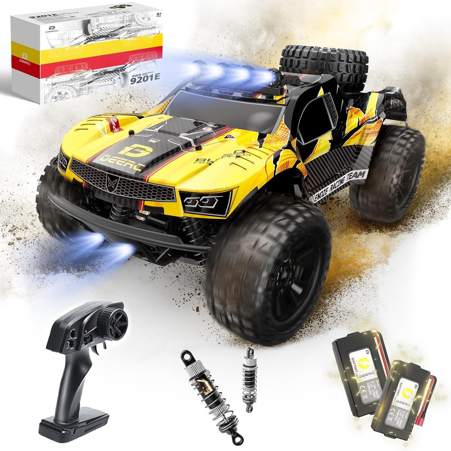 DEERC RC-Auto 1:10, 48 km/h 4WD Offroad