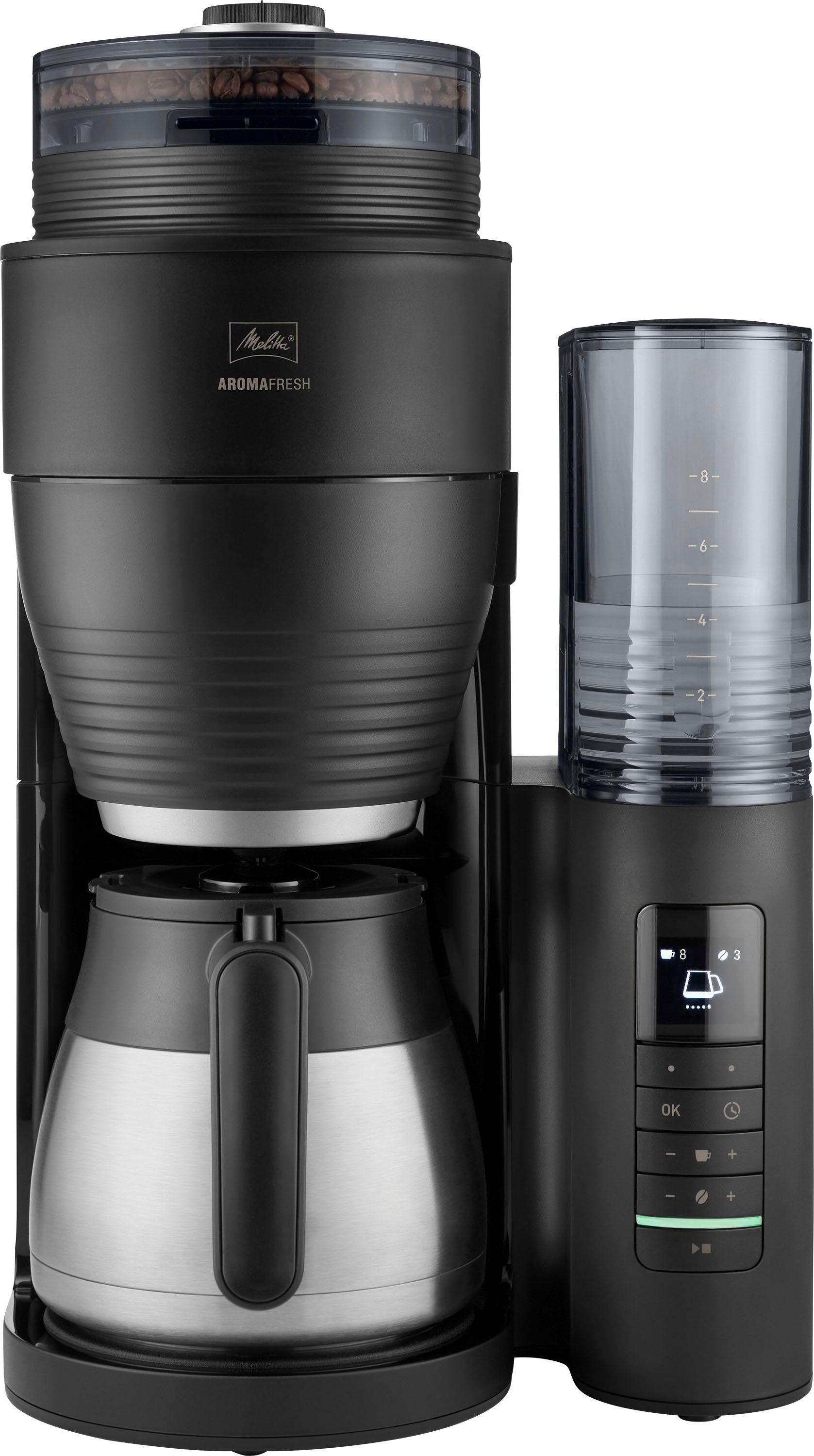 Melitta Kaffeemaschine mit Mahlwerk AromaFresh Therm