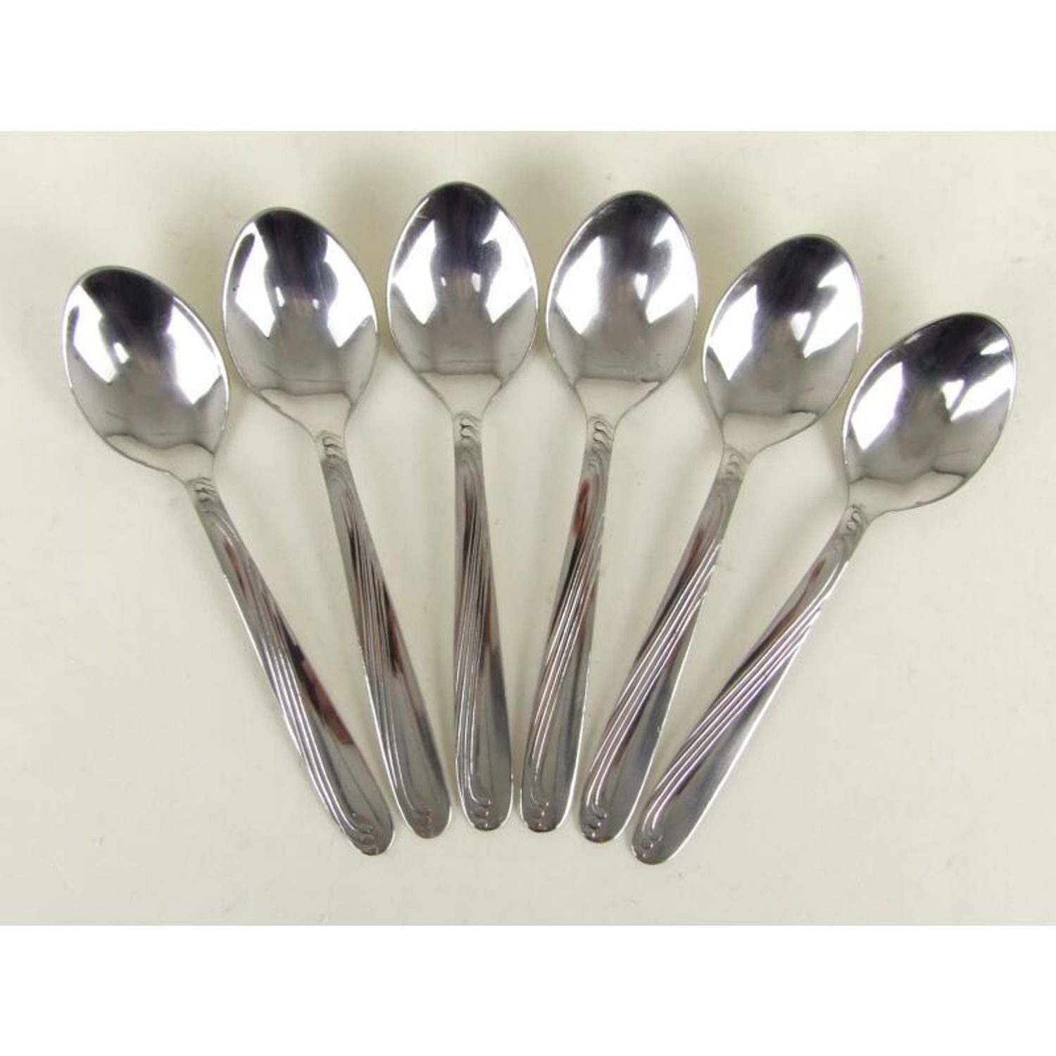 BURI Besteck-Set Kaffeelöffel Malaga 6er Set