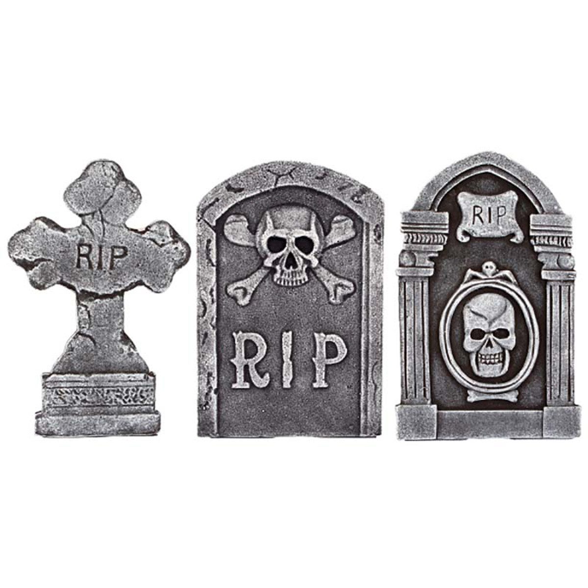 Amscan Dekoobjekt Halloween Deko Grabstein, 1