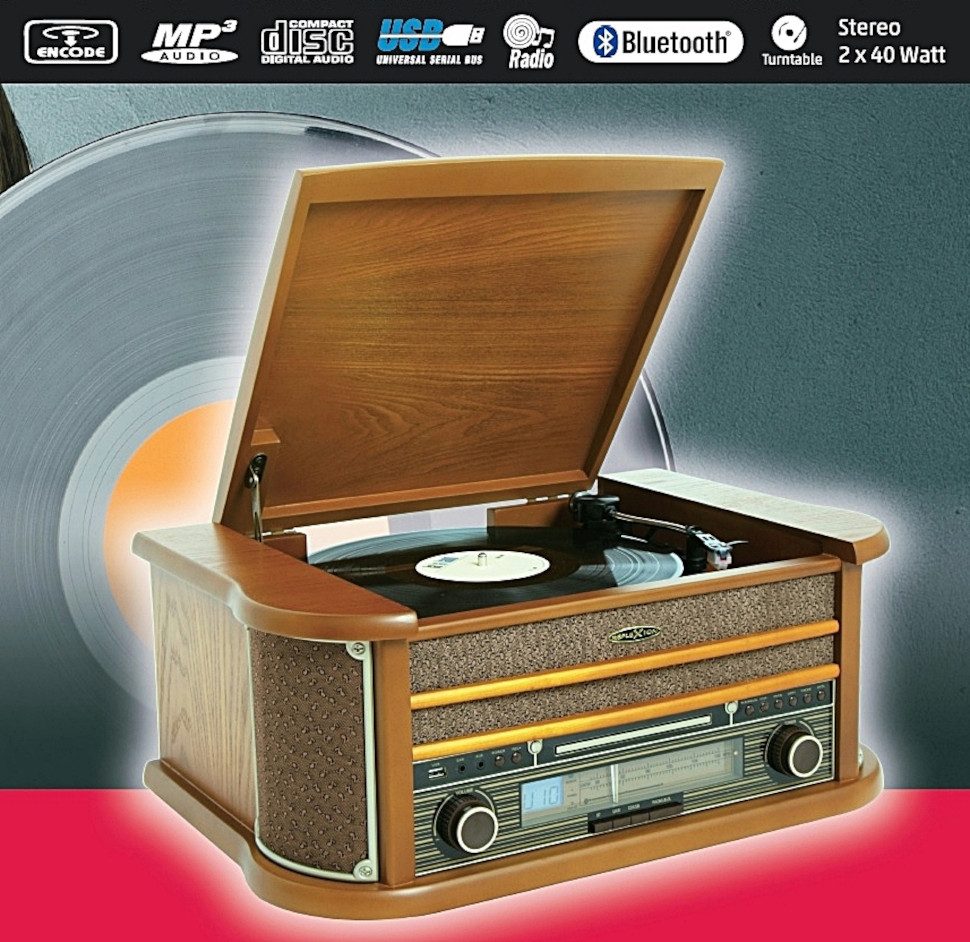 Reflexion HIF2004BT Retro HiFi Anlage im