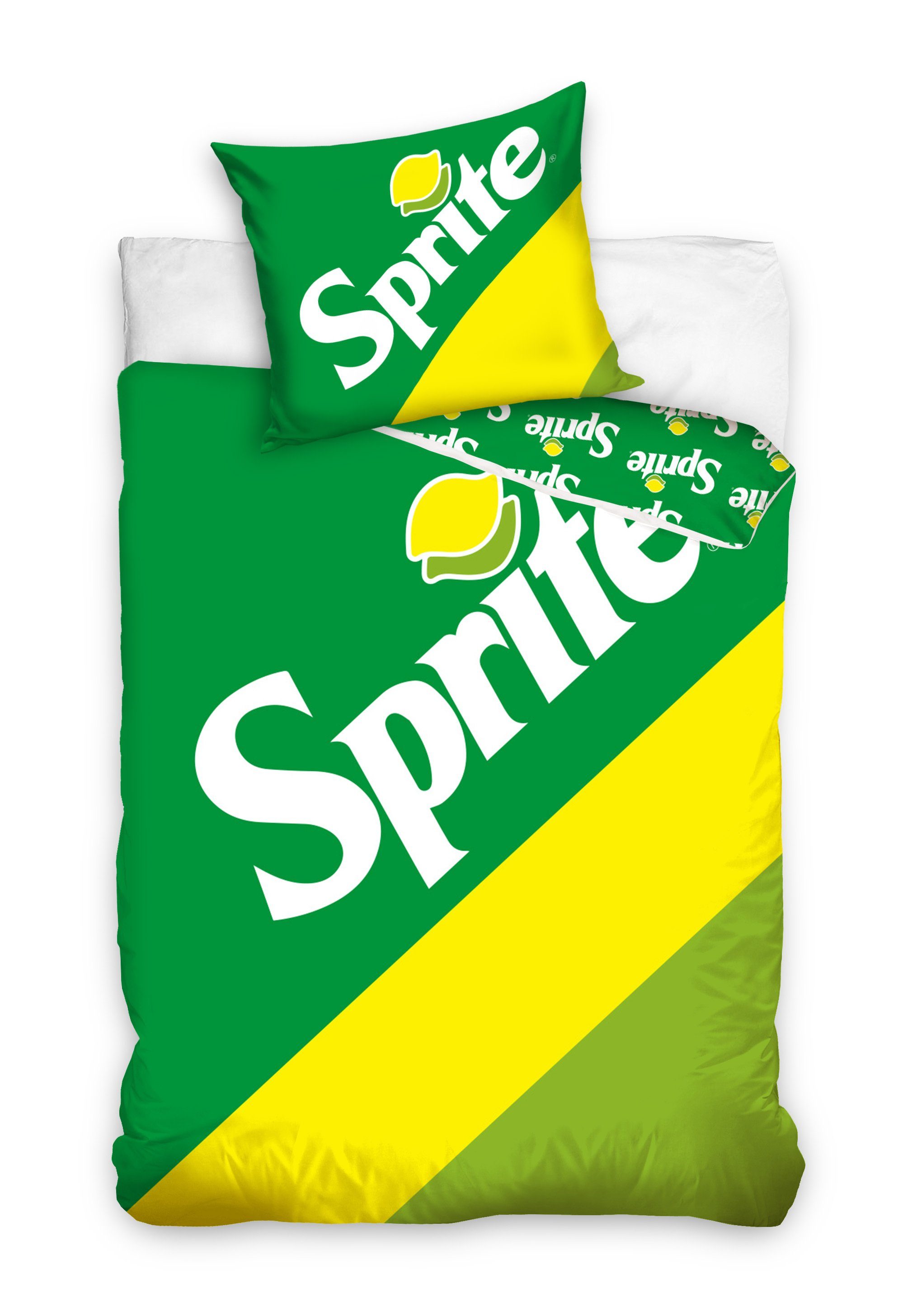 COCA COLA Bettwäsche Sprite Bettwäsche 135