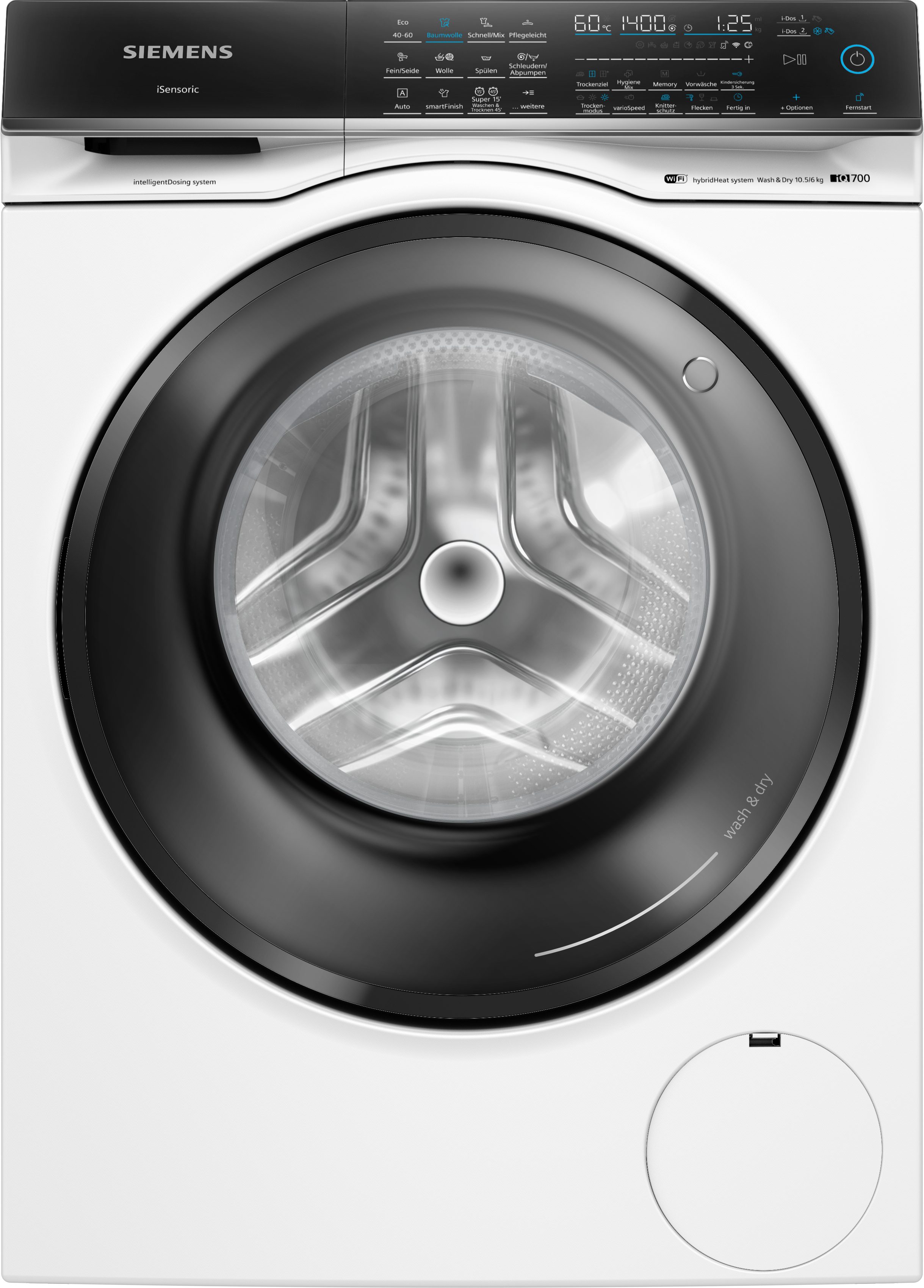 SIEMENS Waschtrockner iQ700 WN54C2A40, 10,5 kg,