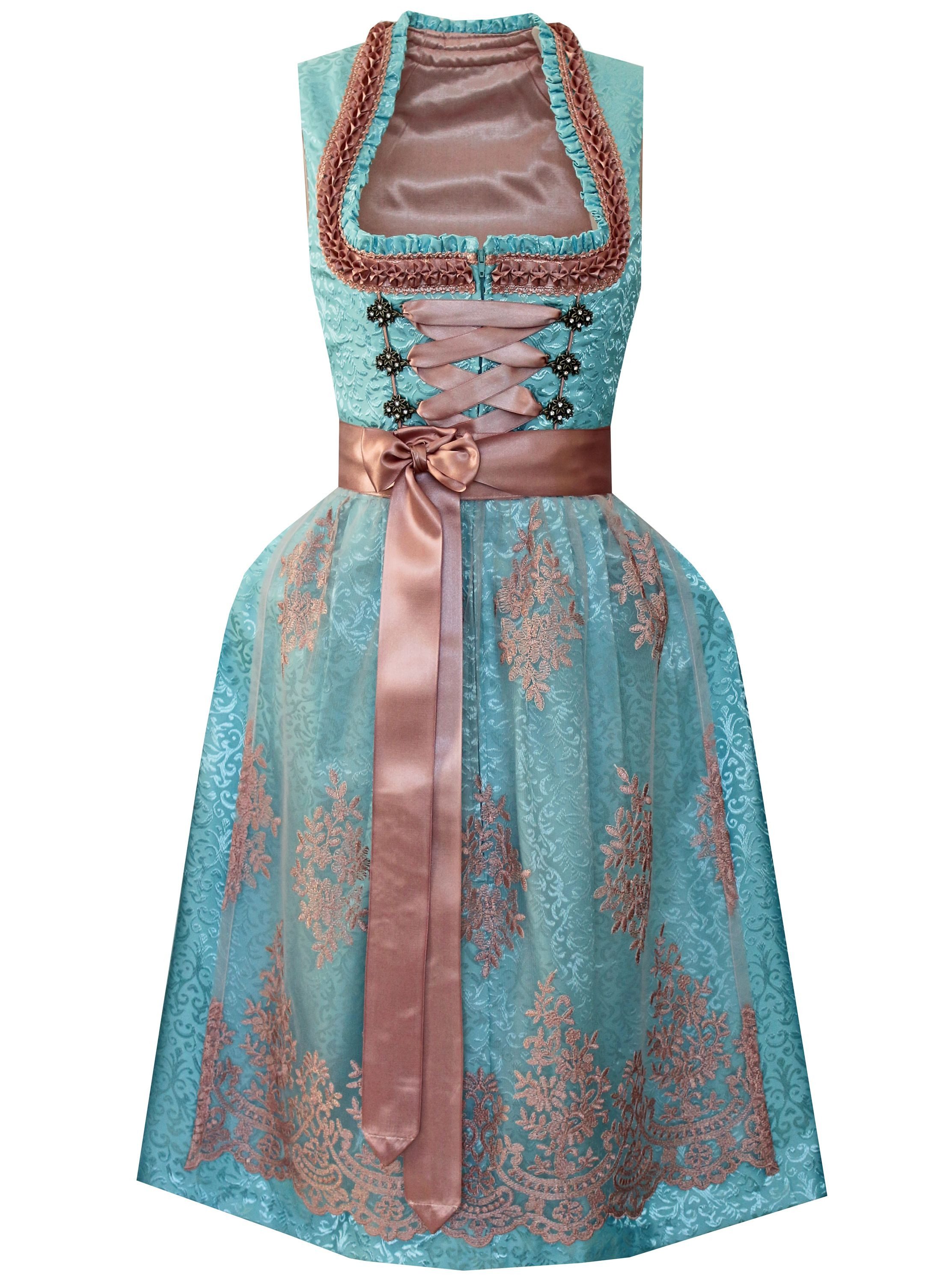 Alpenmärchen Dirndl Dirndl Armanda in türkis